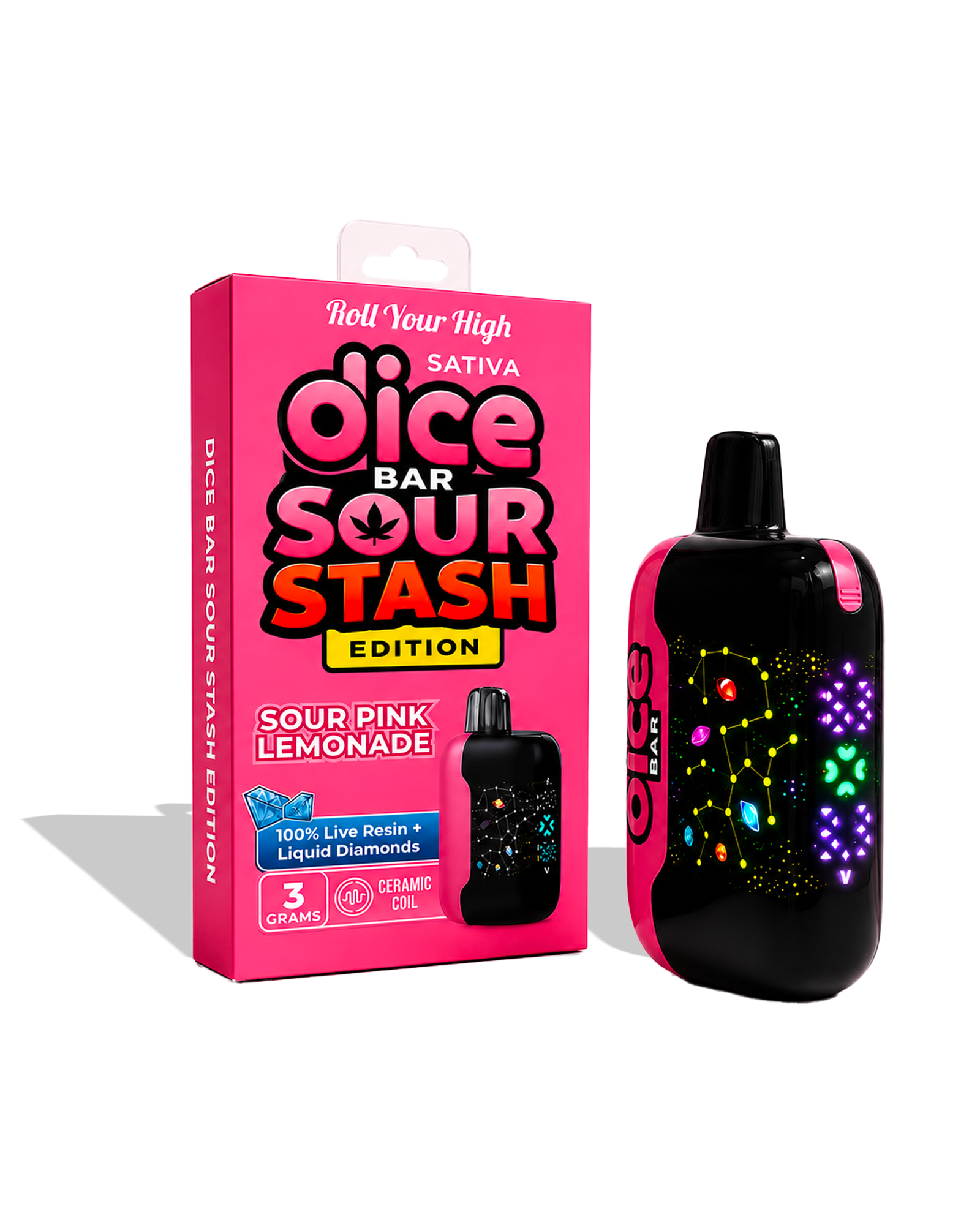 Sour Pink Lemonade Live Resin Disposable Cart 3g, 1 of 1
