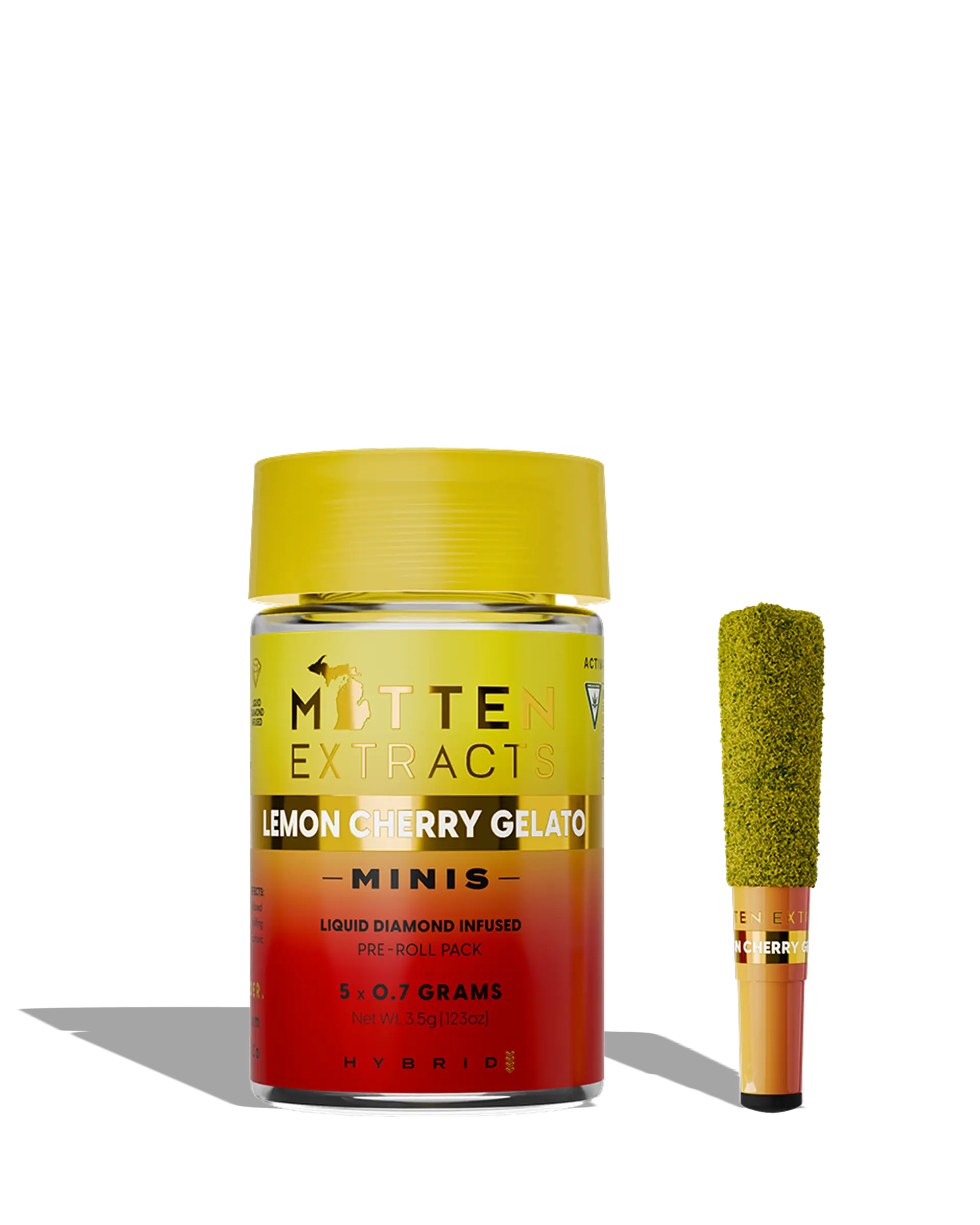 Lemon Cherry Gelato Infused Preroll 5-pack