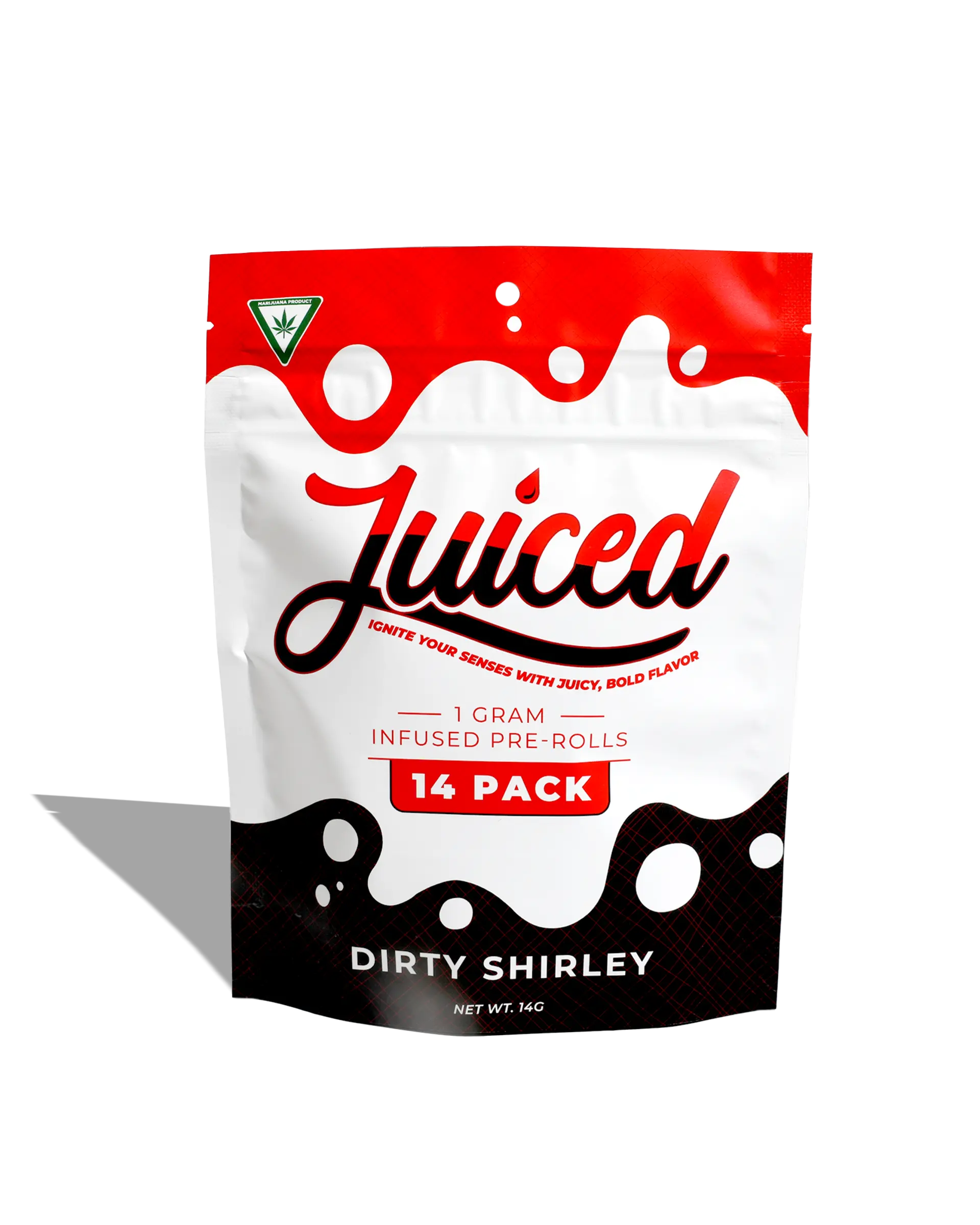 Dirty Shirley Infused Preroll 14-pack