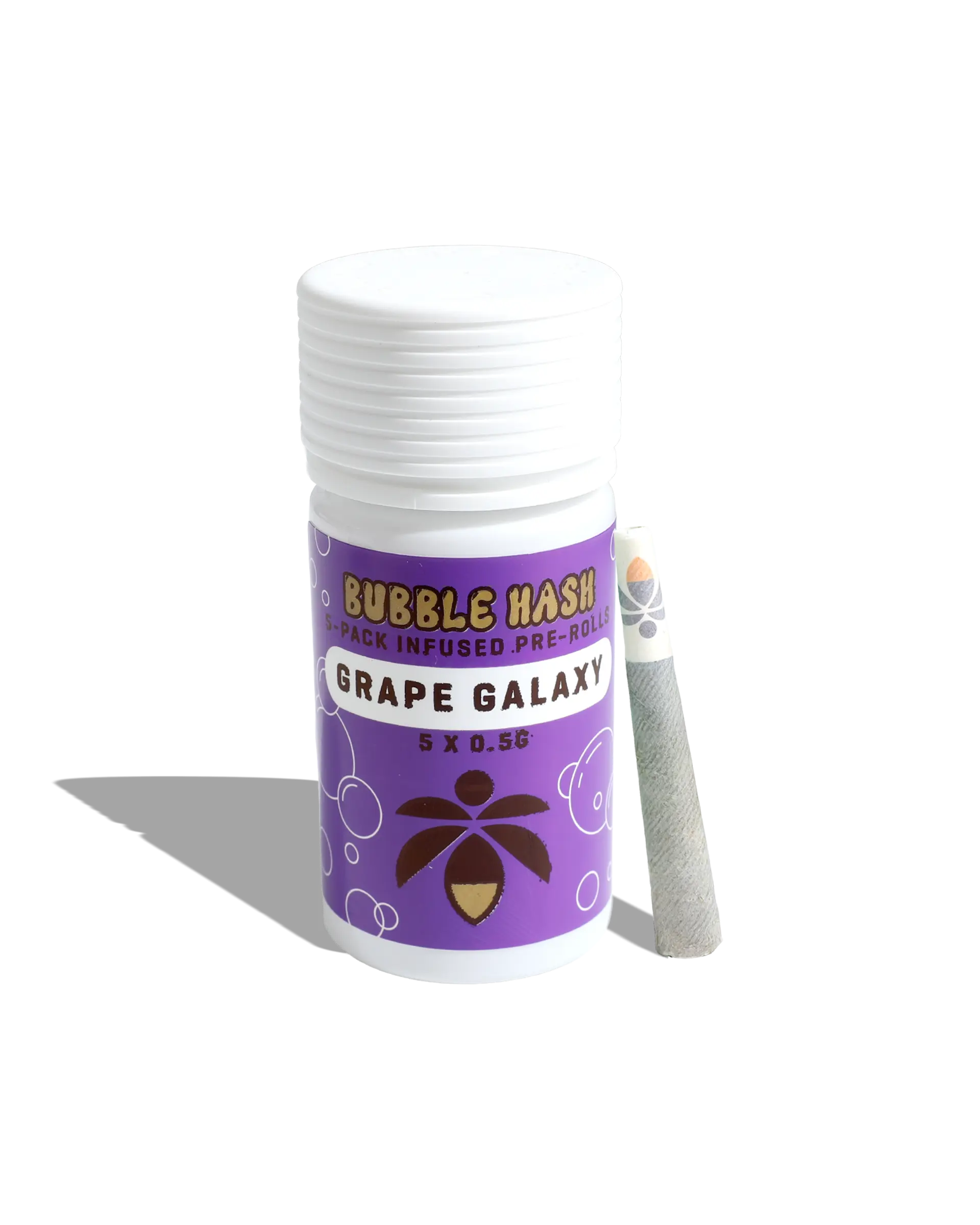 Grape Galaxy Bubble Hash Infused Preroll 5-pack