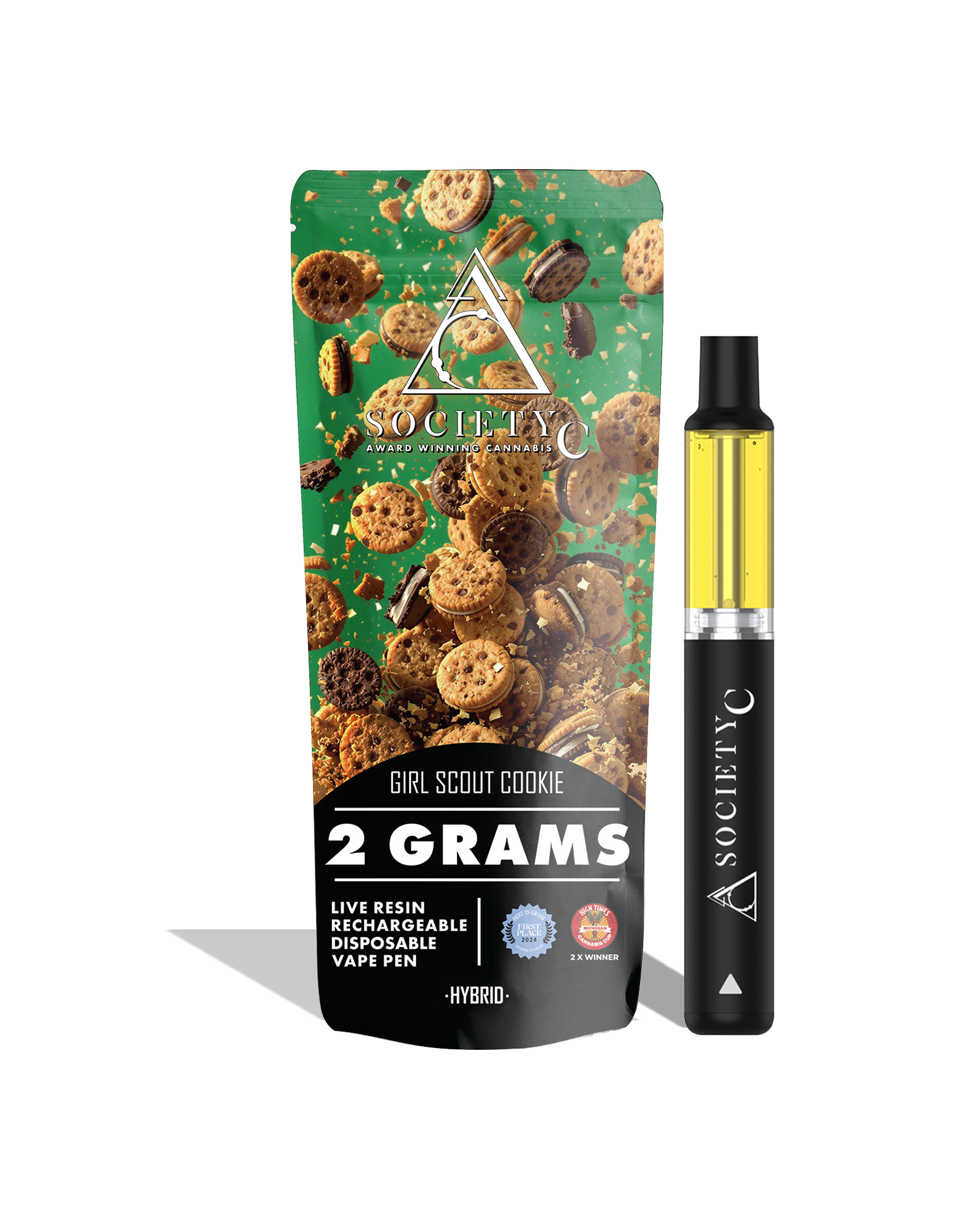 Girl Scout Cookie Live Resin Disposable Cart 2g, 1 of 1