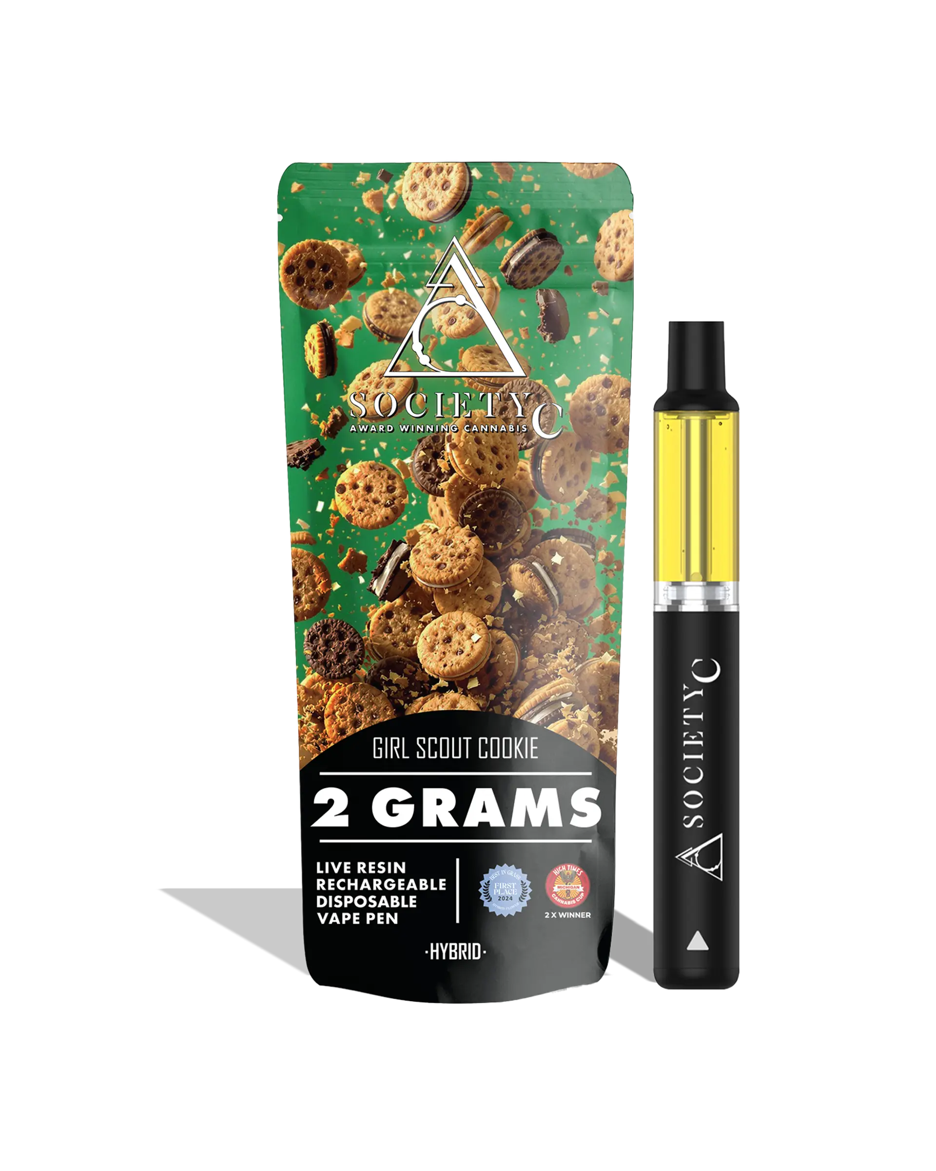 Girl Scout Cookie Live Resin Disposable Cart 2g