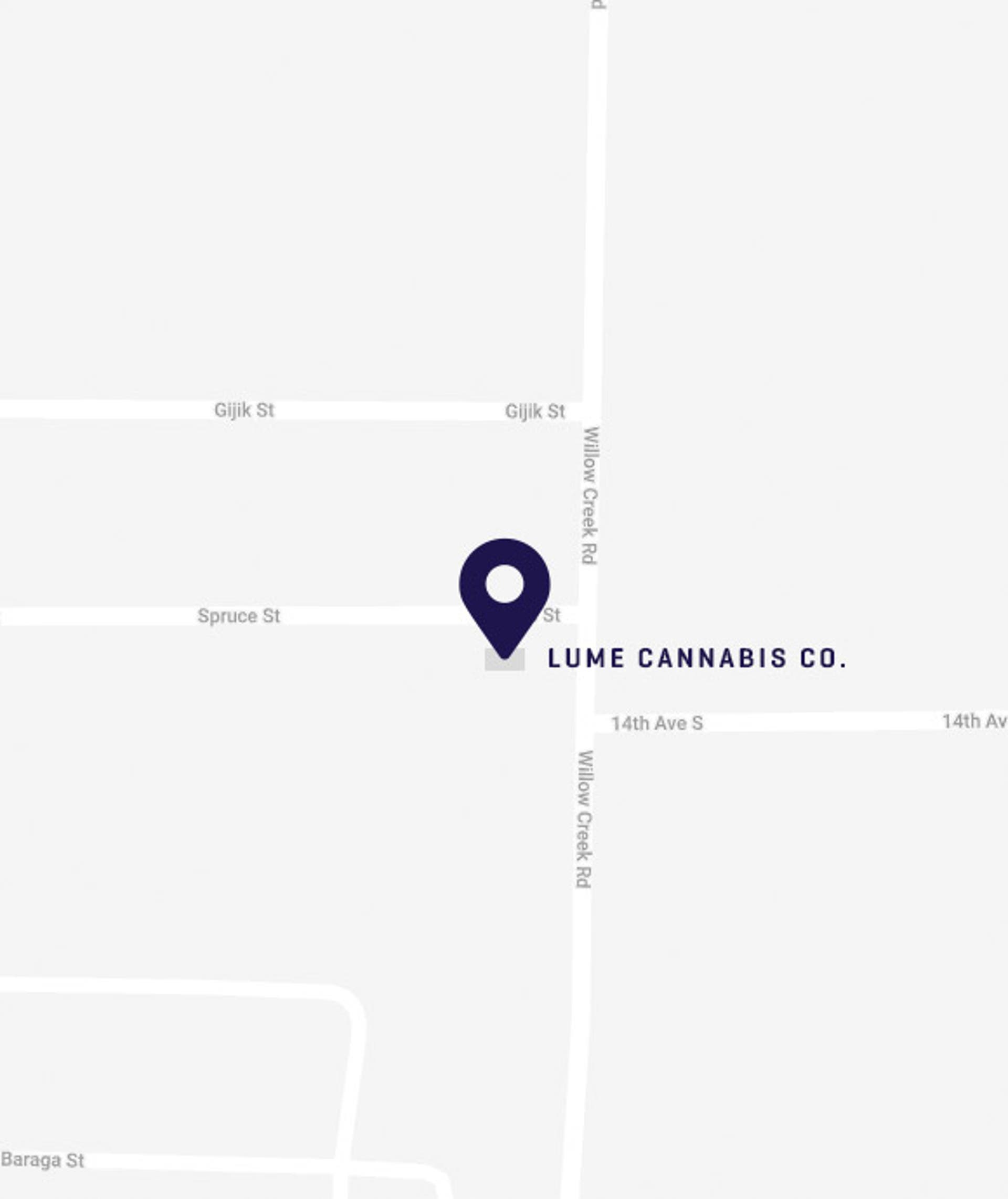 Location of Lume Cannabis Dispensary in Escanaba, MI