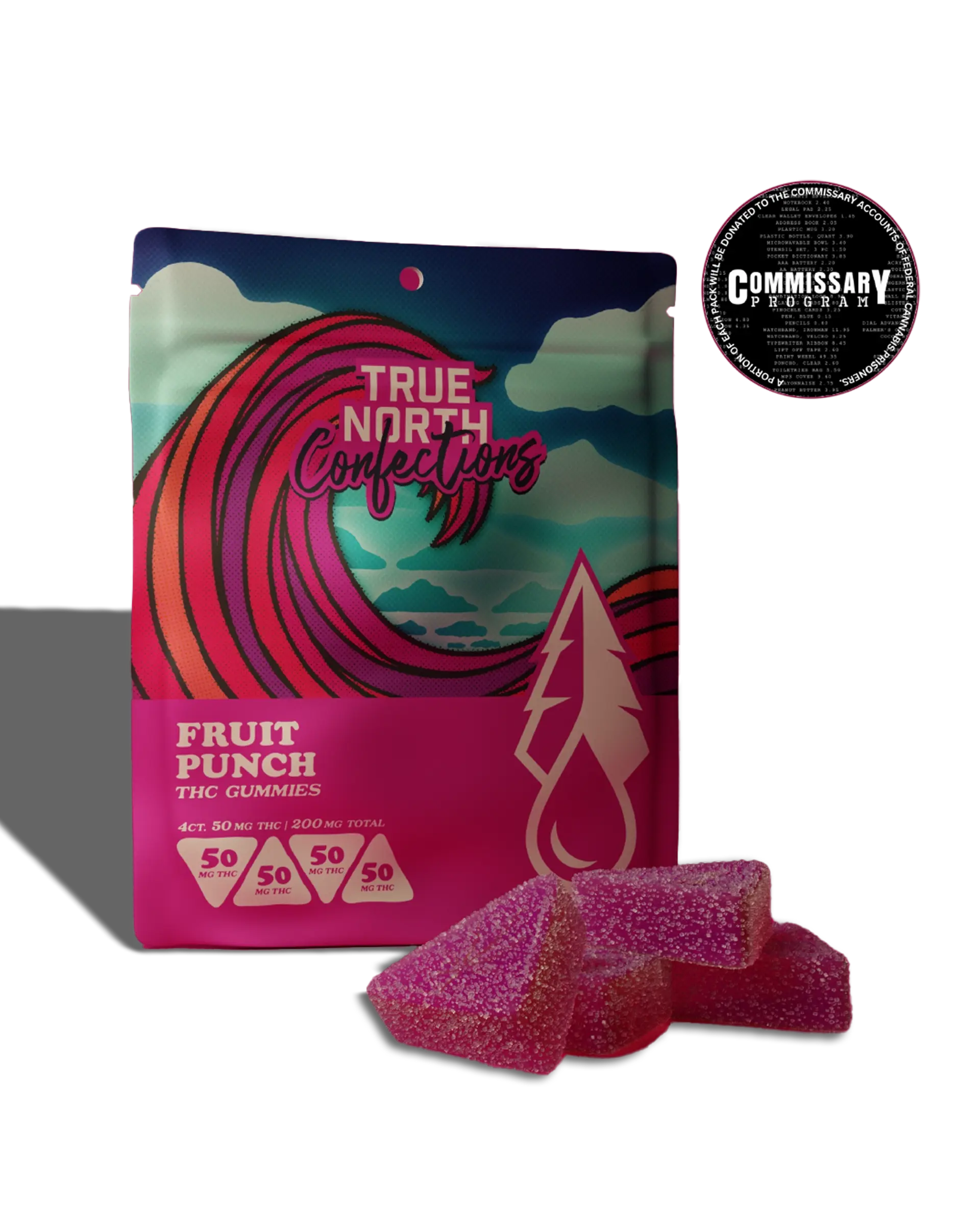 Fruit Punch Gummies 4x50mg