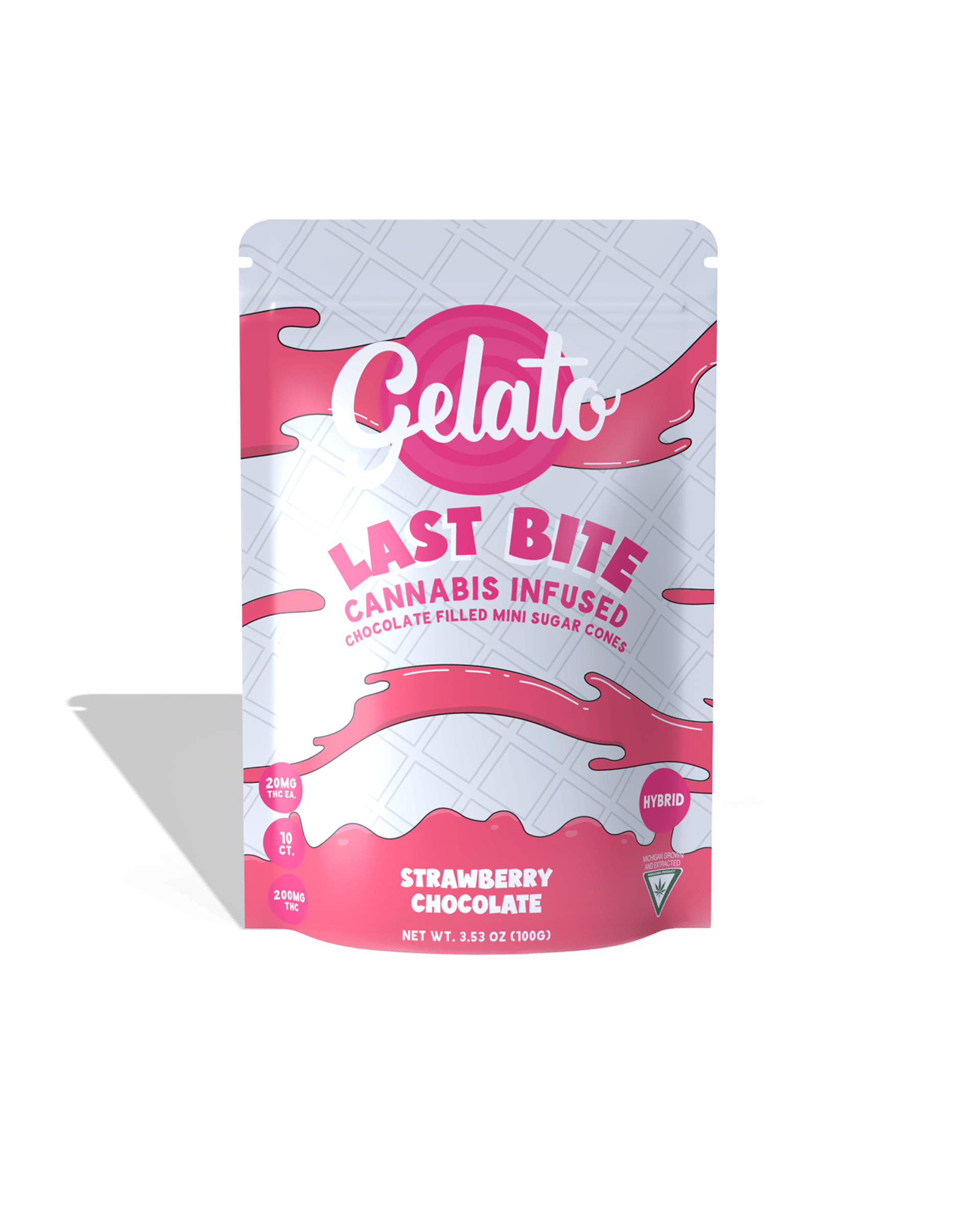 Last Bite Strawberry White Chocolate 200mg