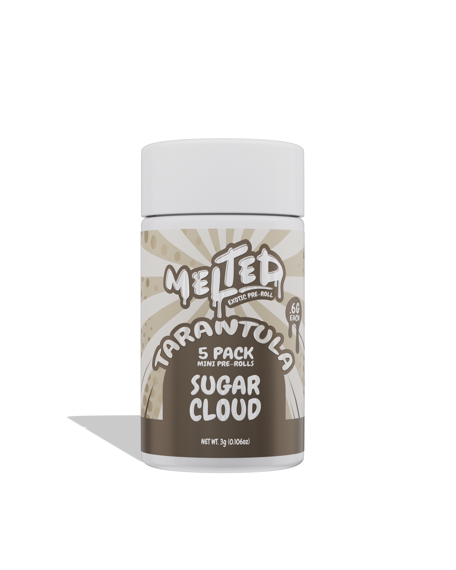 Sugar Cloud Tarantula Infused Preroll 5-pack, 1 of 1