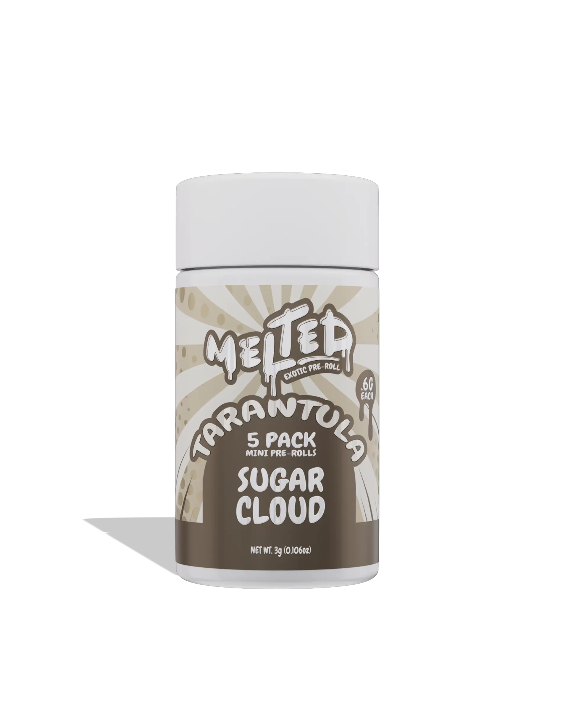 Sugar Cloud Tarantula Infused Preroll 5-pack