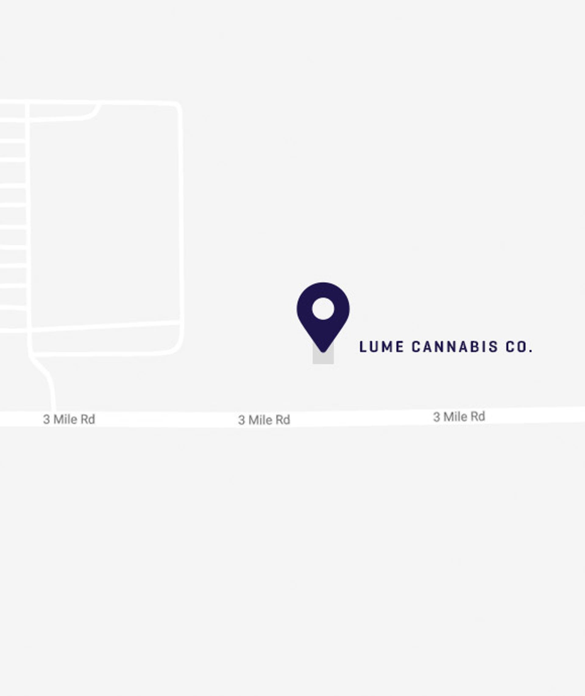 Location of Lume Cannabis Dispensary in Sault Ste. Marie, MI