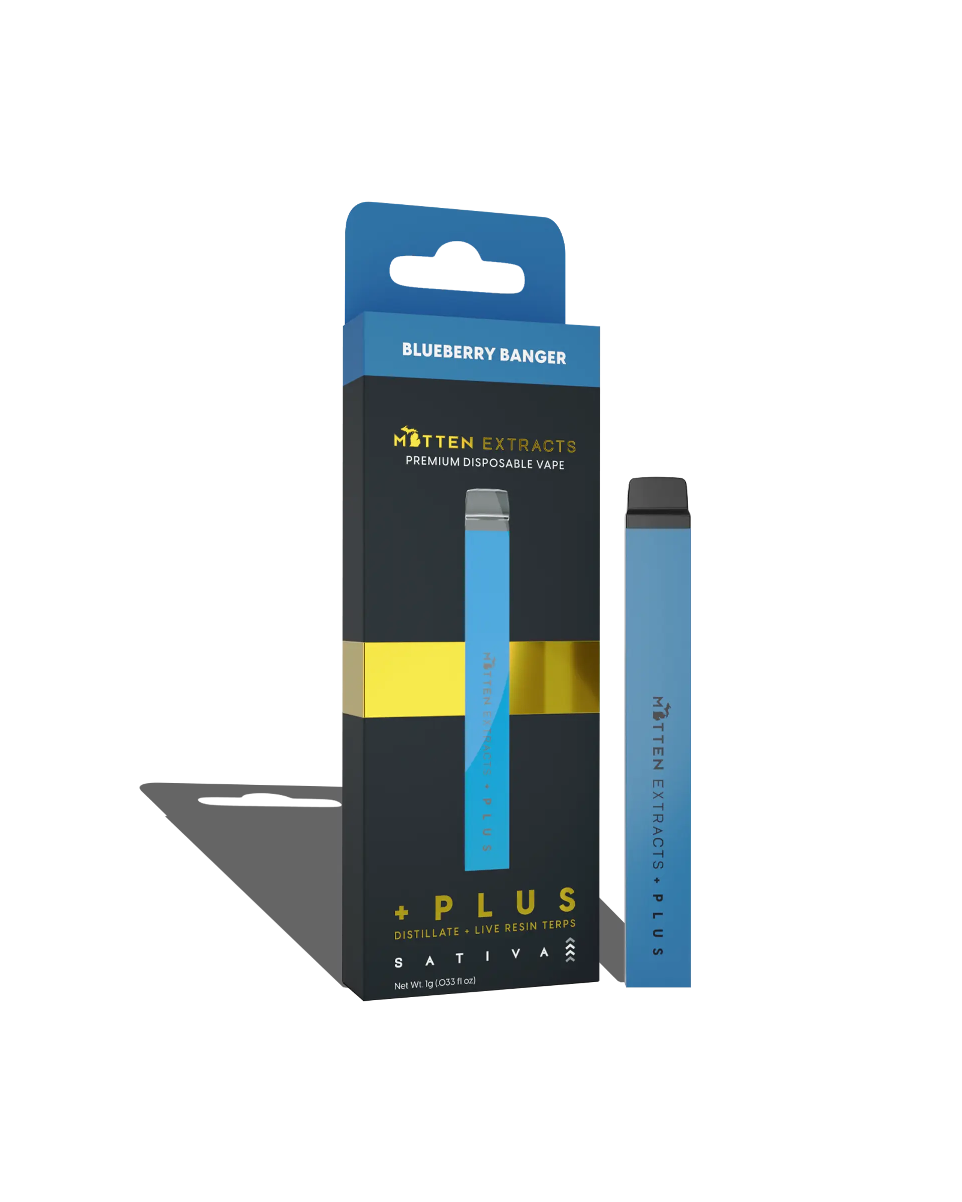 Blueberry Banger Disposable Cart 1g