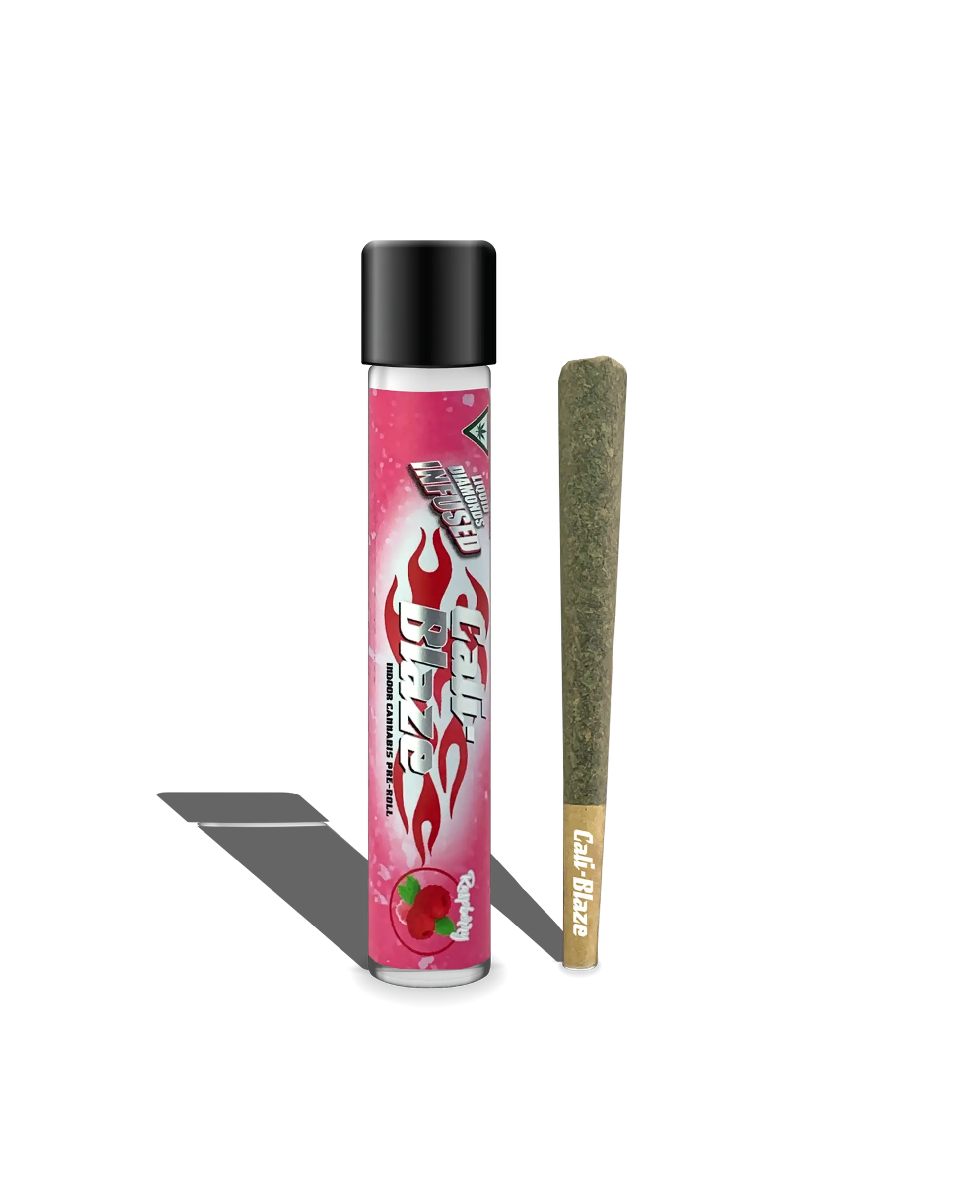 Raspberry Liquid Diamond Infused Preroll 1.2g