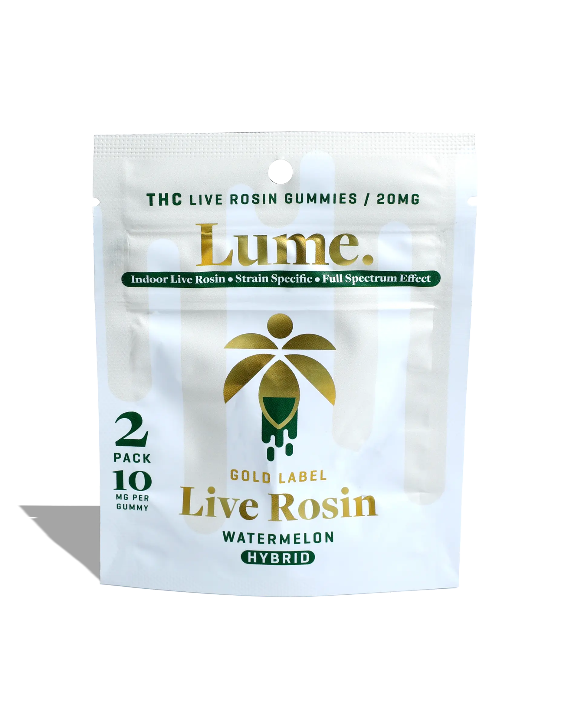 Watermelon Live Rosin Gummies 2x10mg