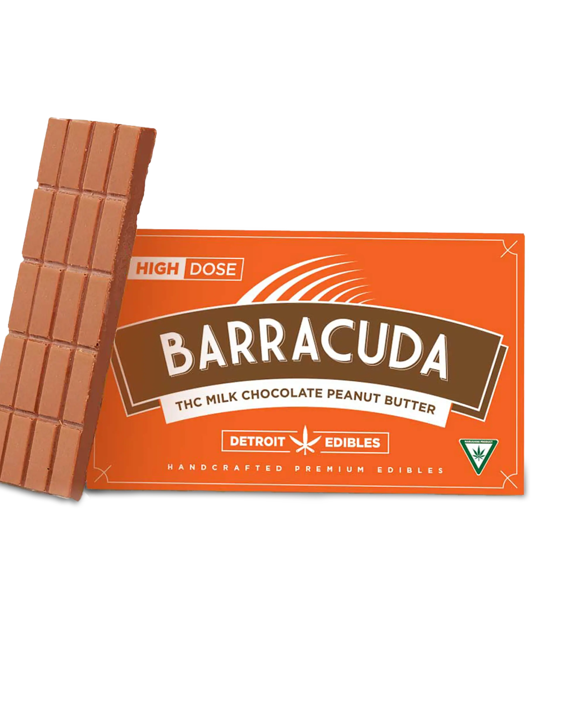 Peanut Butter Chocolate Barracuda Bar 200mg, 1 of 1