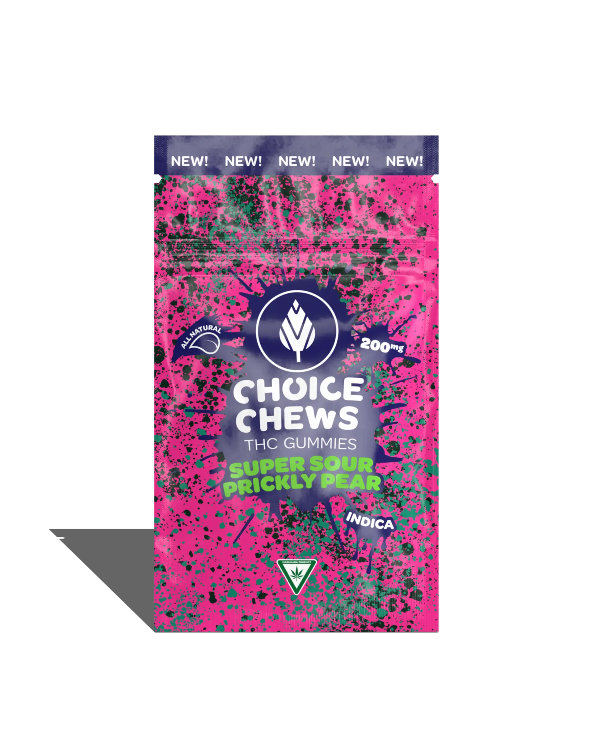 Super Sour Prickly Pear Soft Chew 10x20mg