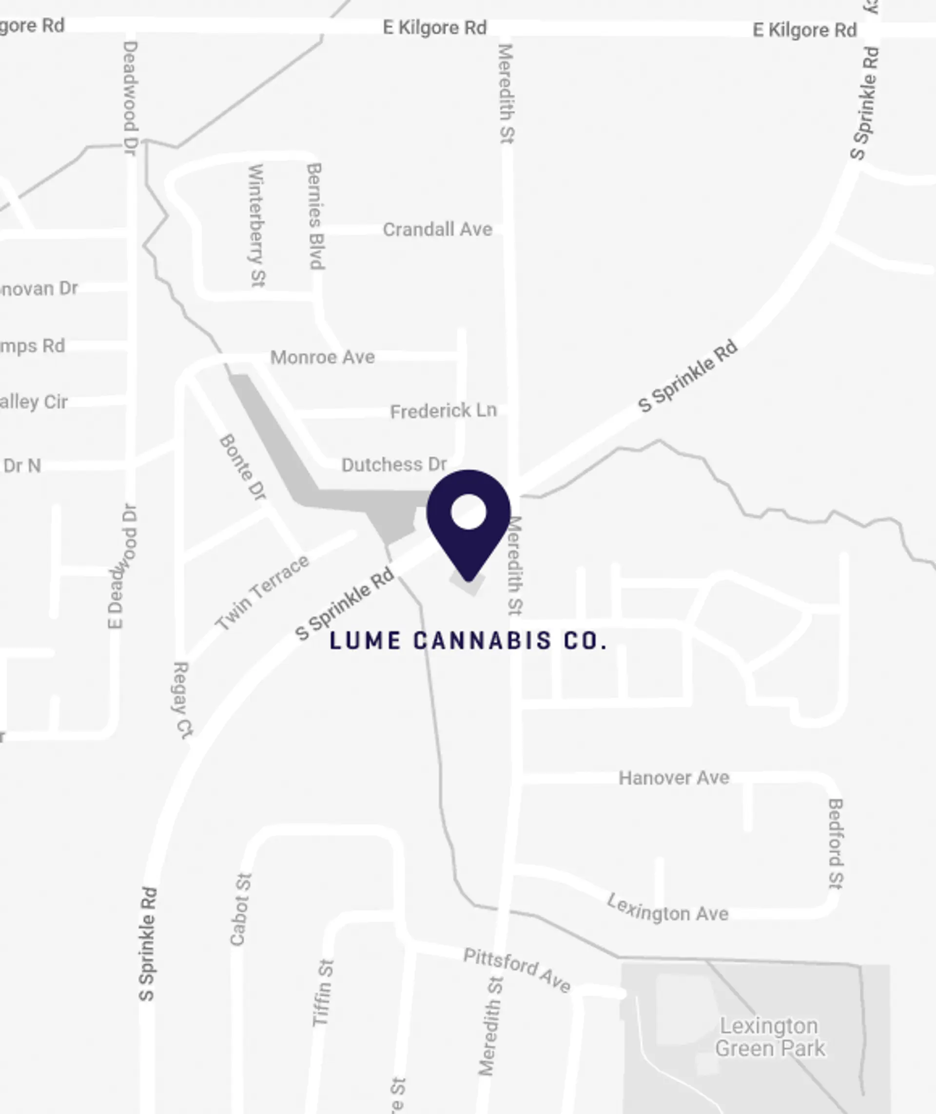 Location of Lume Cannabis in Portage, MI