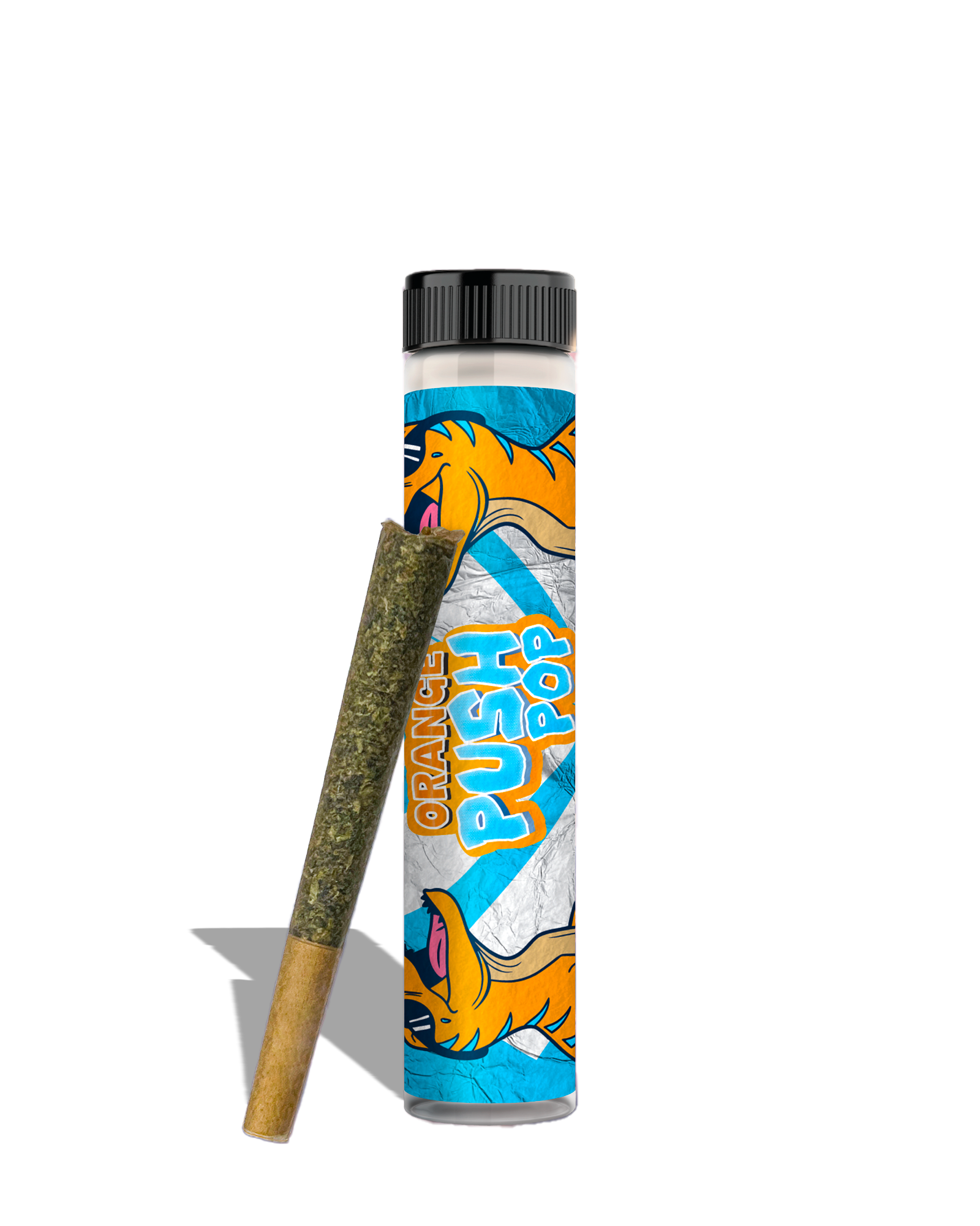 Orange Push Pop Preroll 1g, 1 of 1