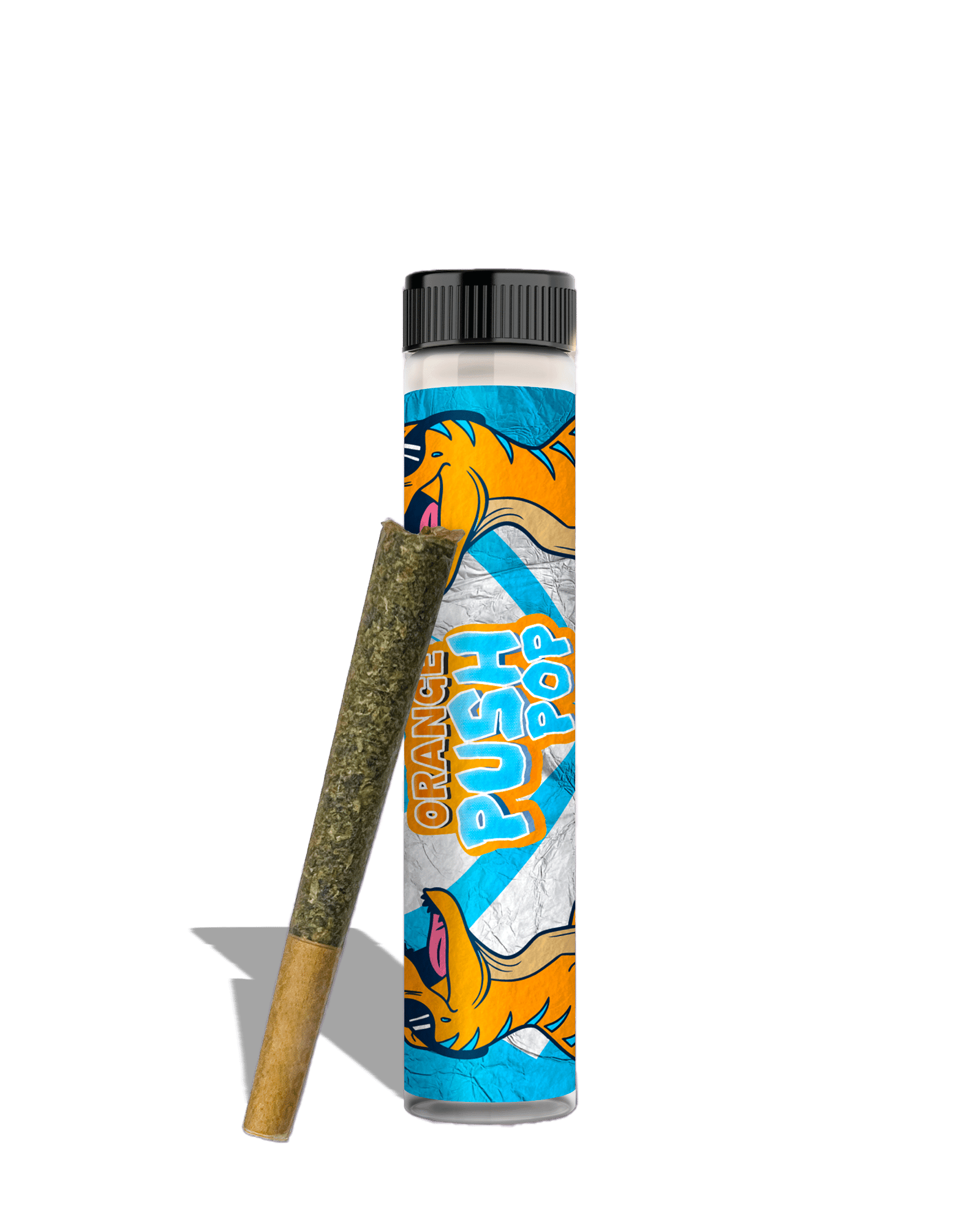 Orange Push Pop Preroll 1g