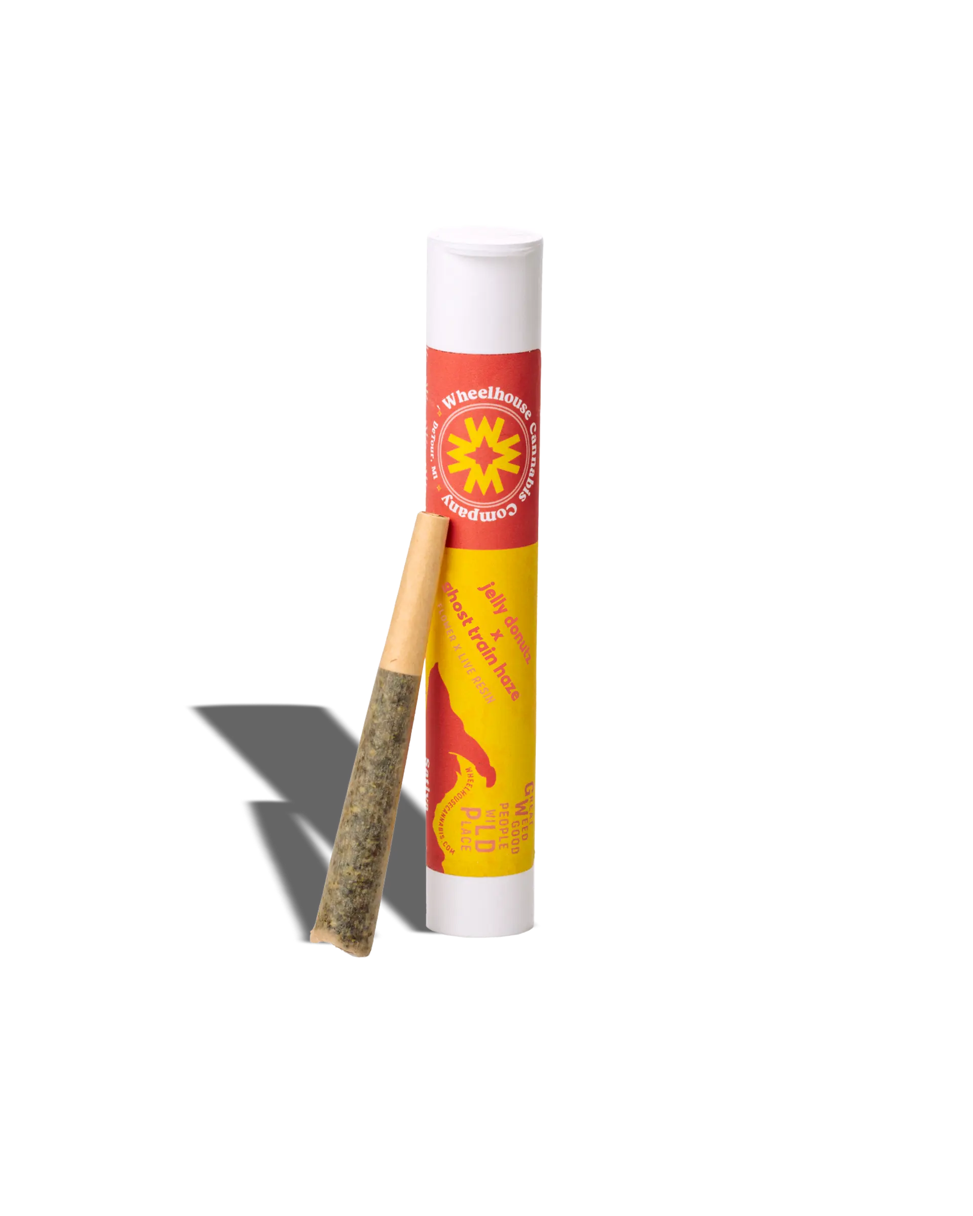 Jelly Donutz X Ghost Train Haze Live Resin Infused Preroll 1g