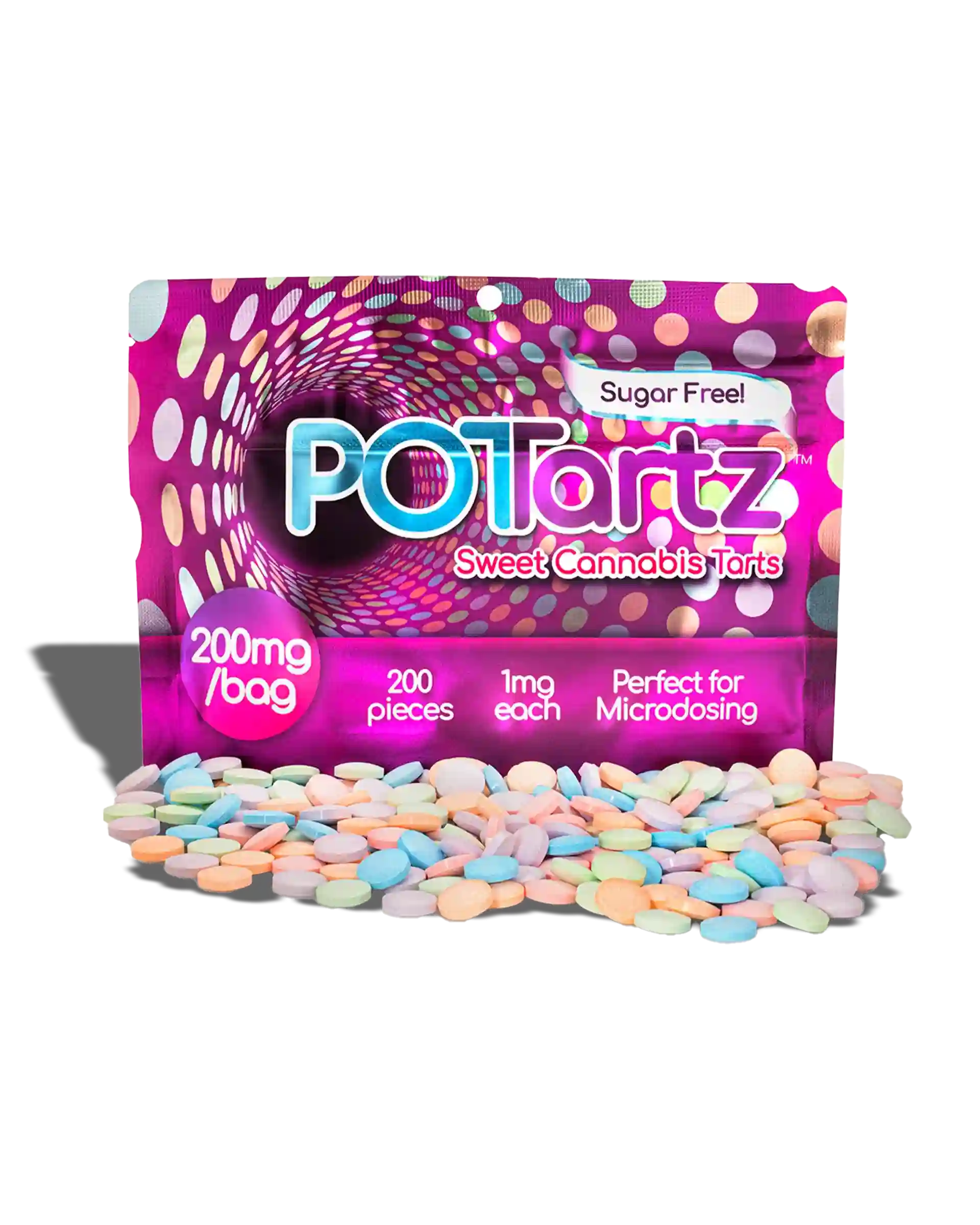 POTartz - Sweet Cannabis Tarts 200x1mg