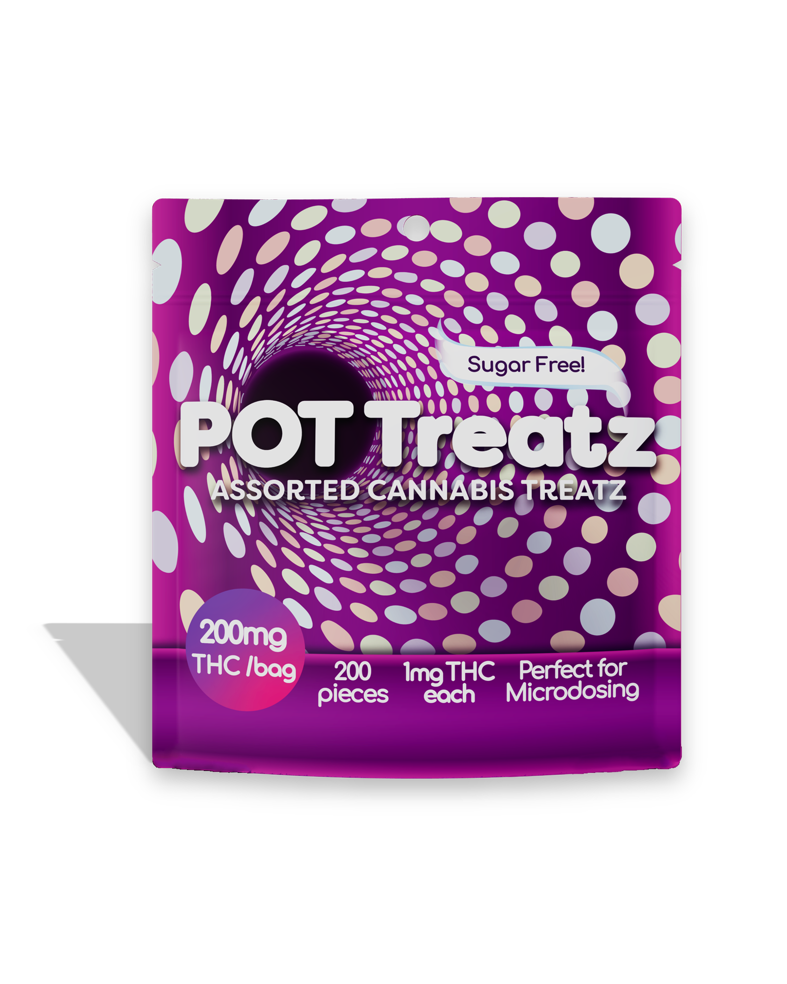 POT Treatz - Sweet Cannabis Treatz 200x1mg, 1 of 1