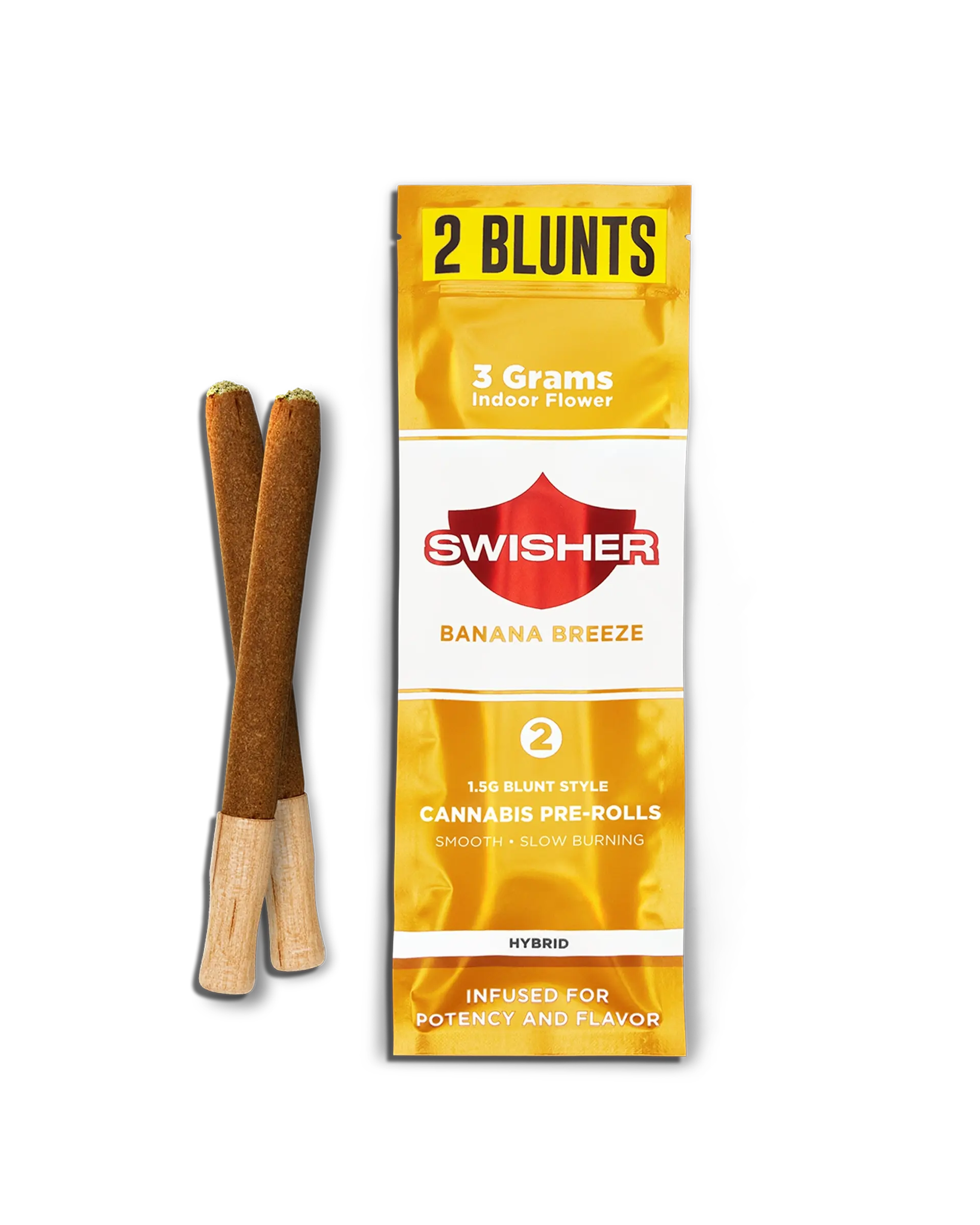 Banana Breeze Infused Blunt 2-pack