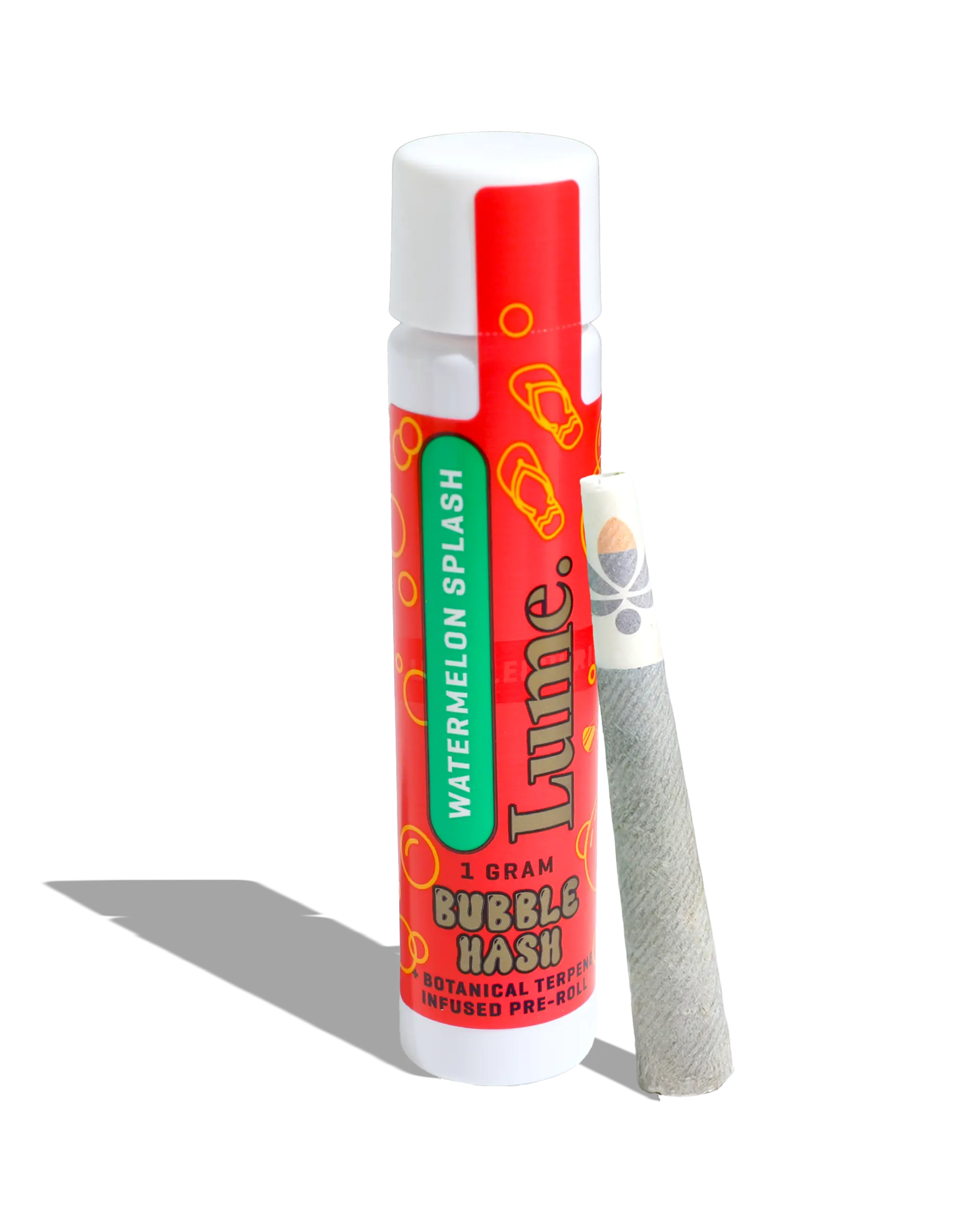 Watermelon Splash Bubble Hash Infused Preroll 1g