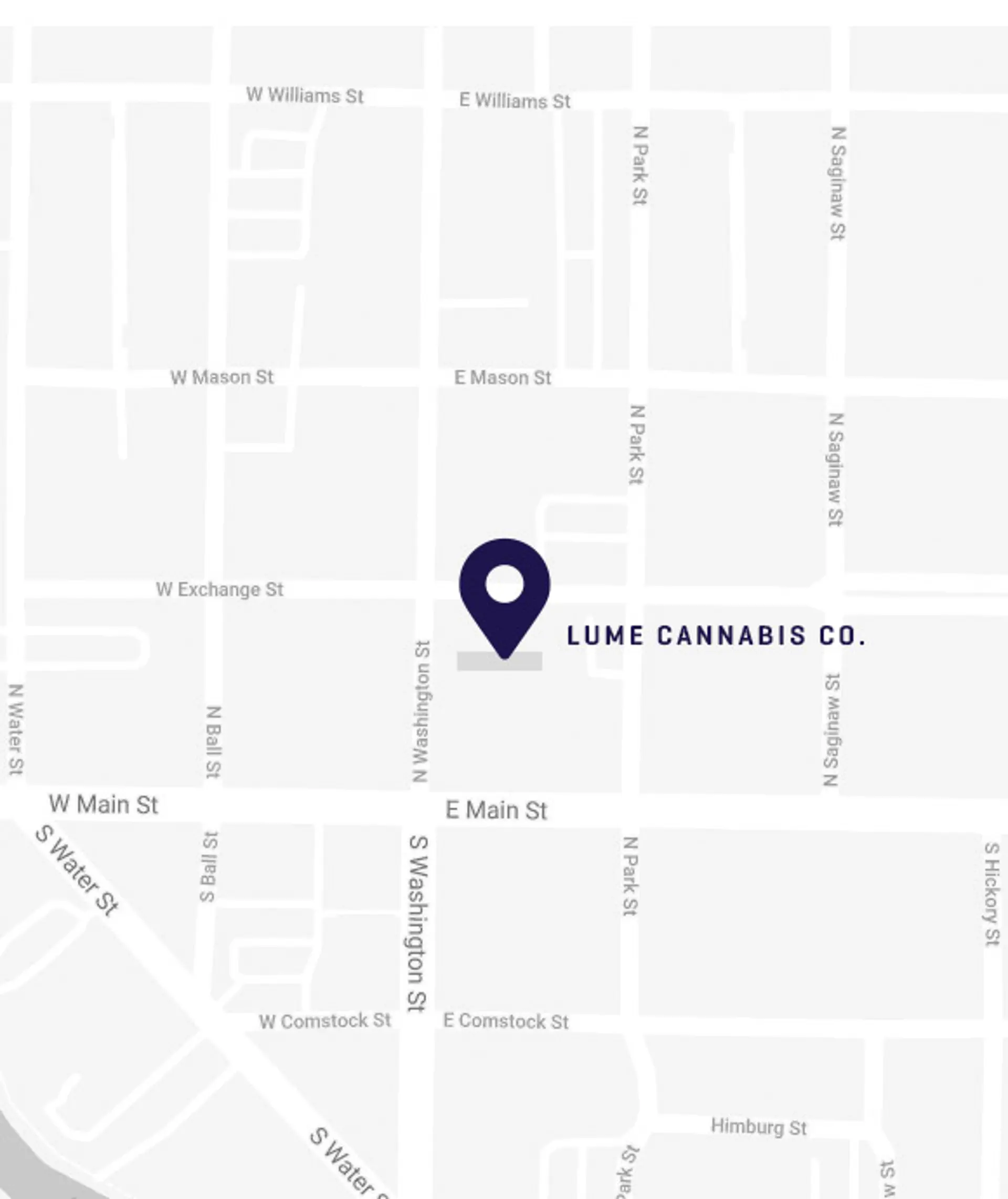 Location of Lume Cannabis dispensary in Owosso, MI