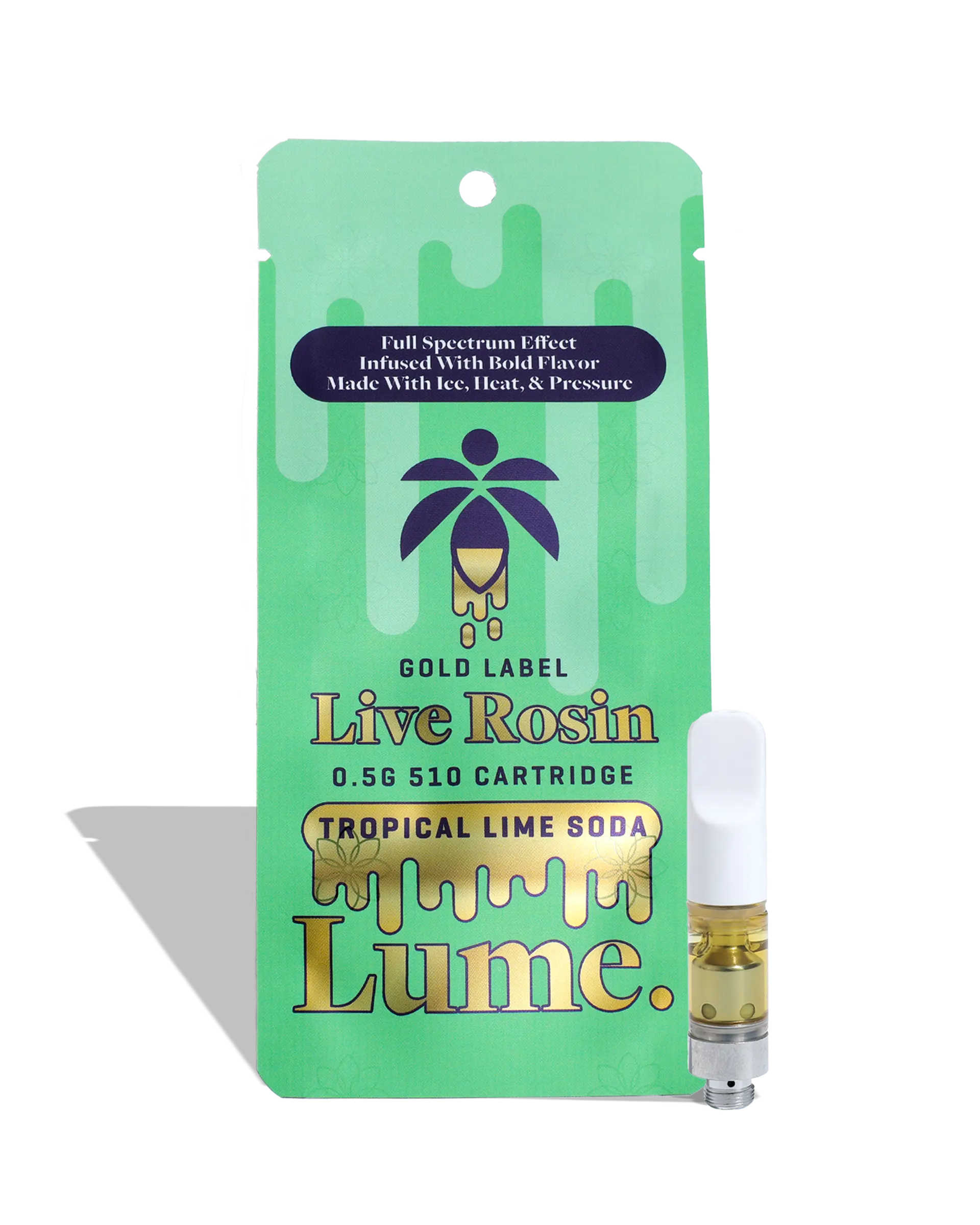 Tropical Lime Soda Live Rosin Cart 0.5g
