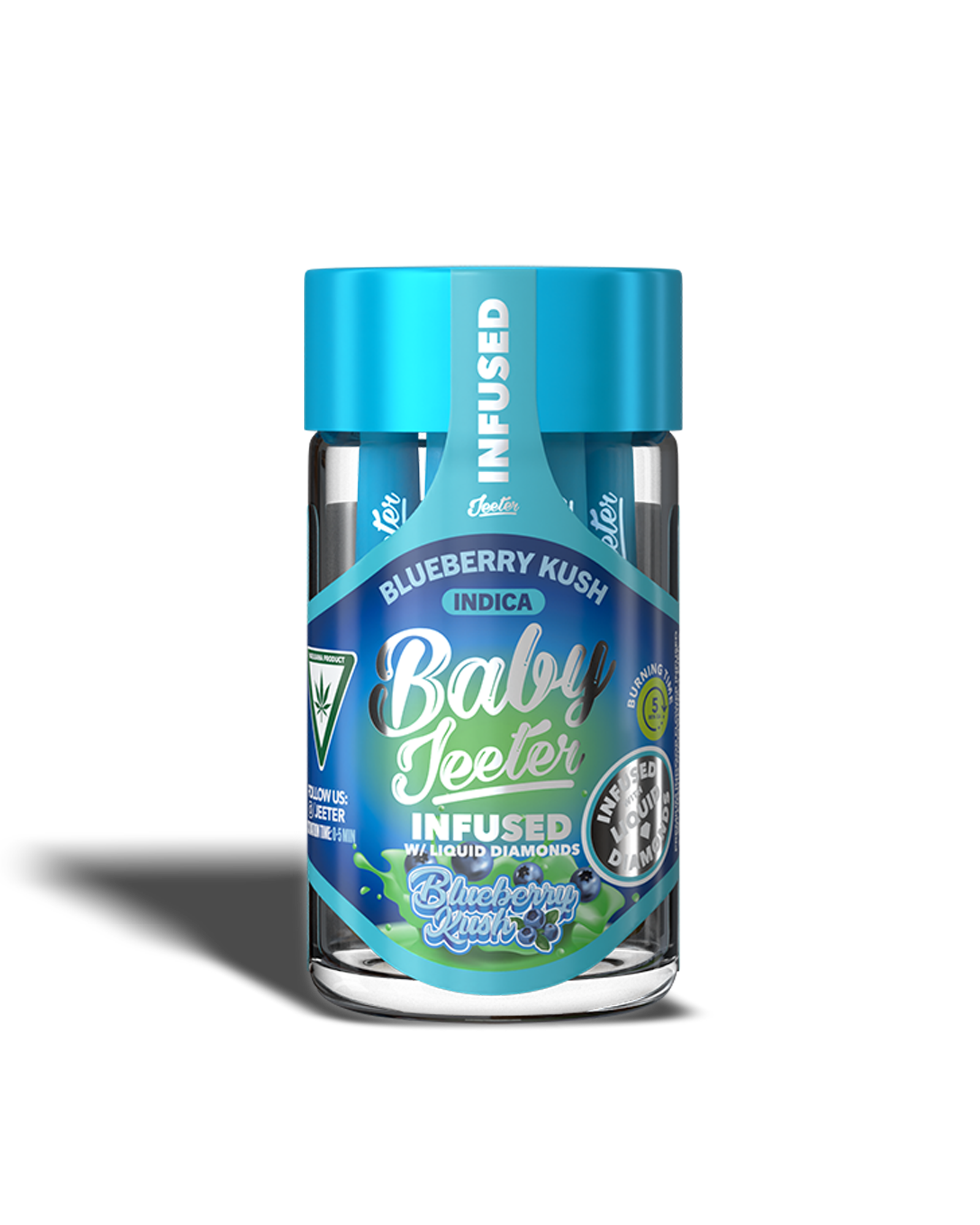 Blueberry Kush Infused Preroll Lume Cannabis Co. Michigan’s Largest