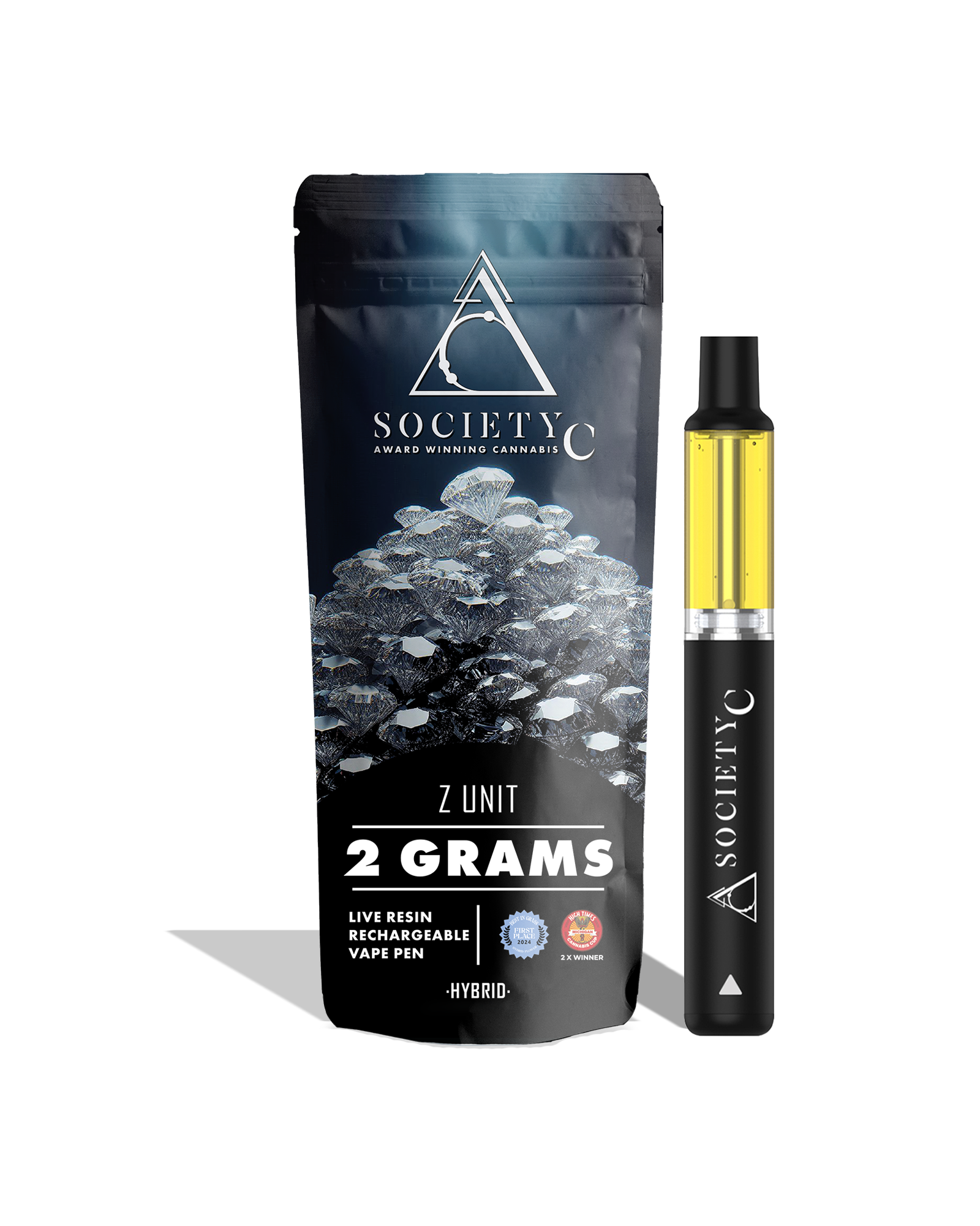 Z Unit Live Resin Disposable Cart 2g, 1 of 1