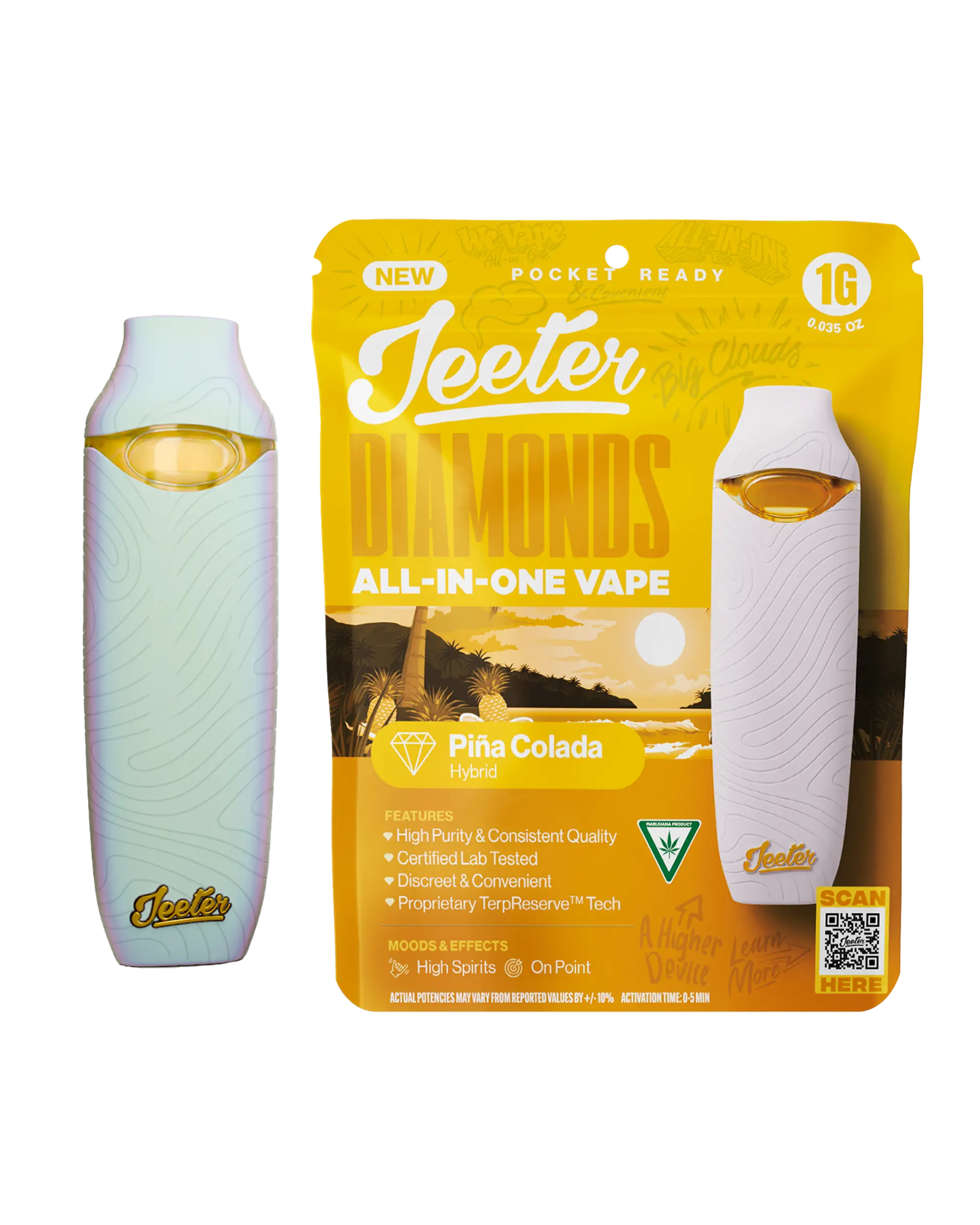 Pina Colada Disposable Cart 1g