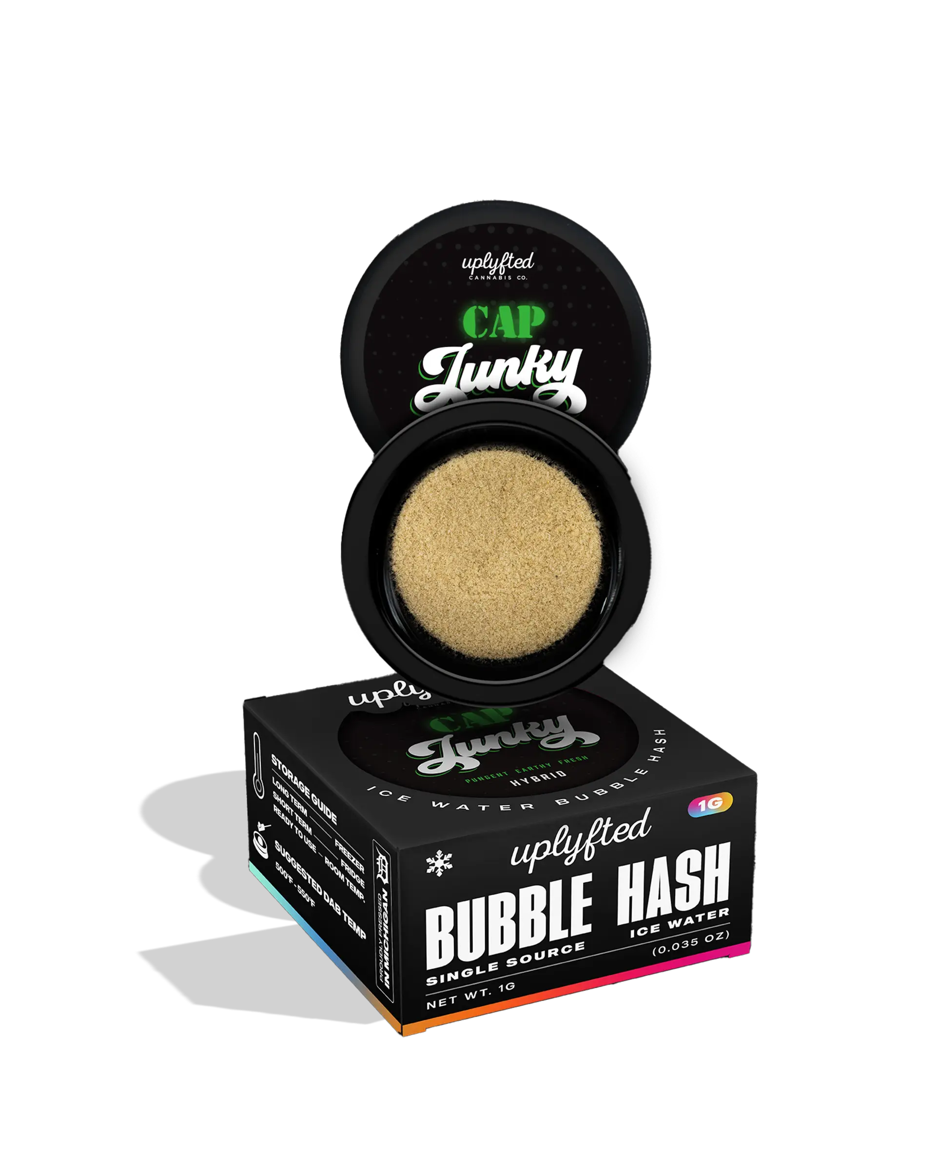 Cap Junky Bubble Hash 1g