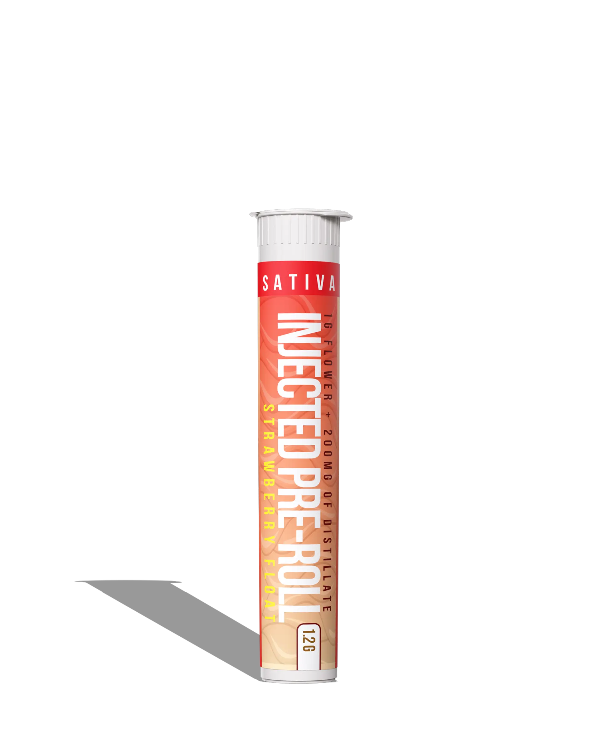 Strawberry Float Injected Infused Preroll 1.2g