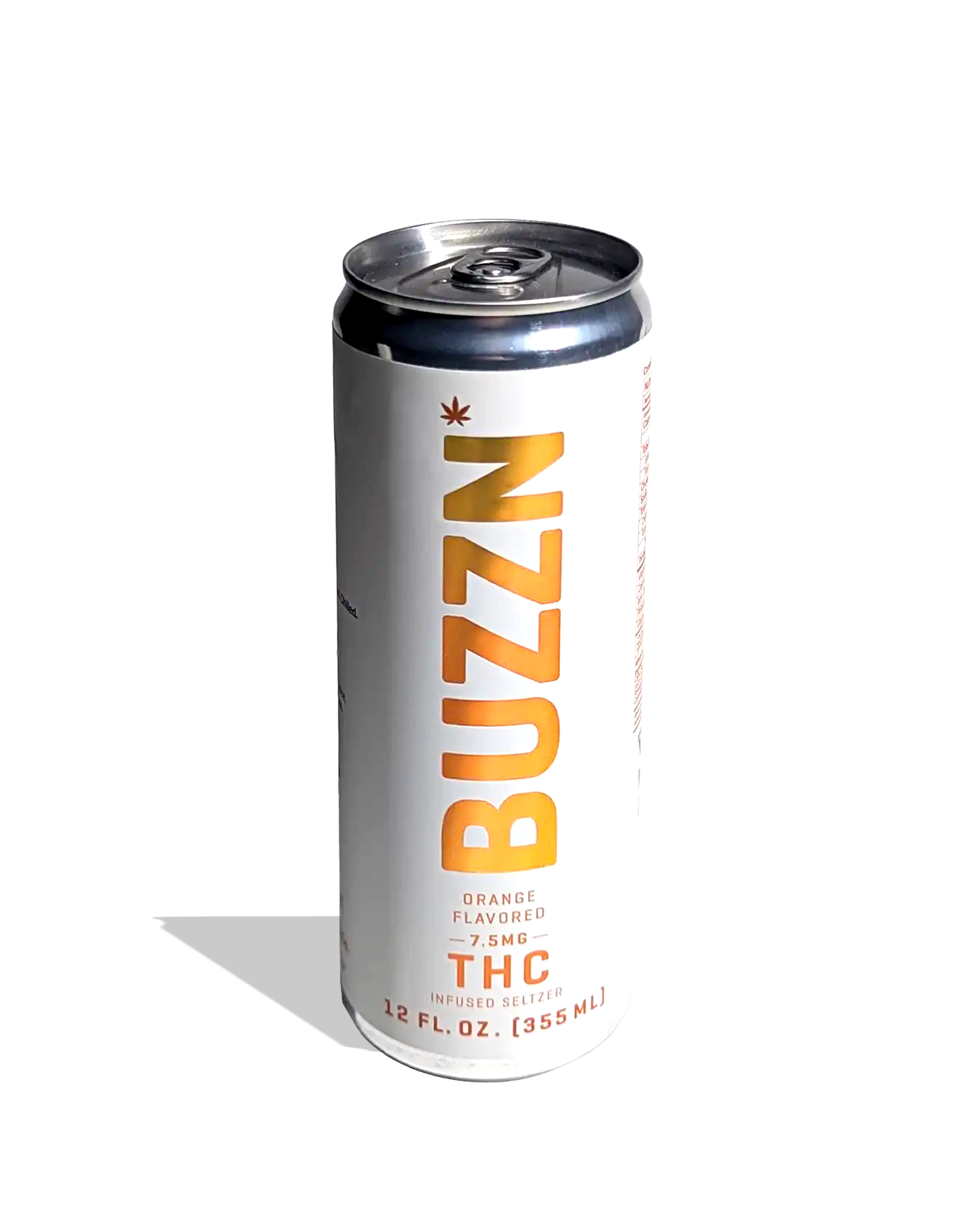 Buzzn Orange Seltzer 7.5mg, 1 of 4