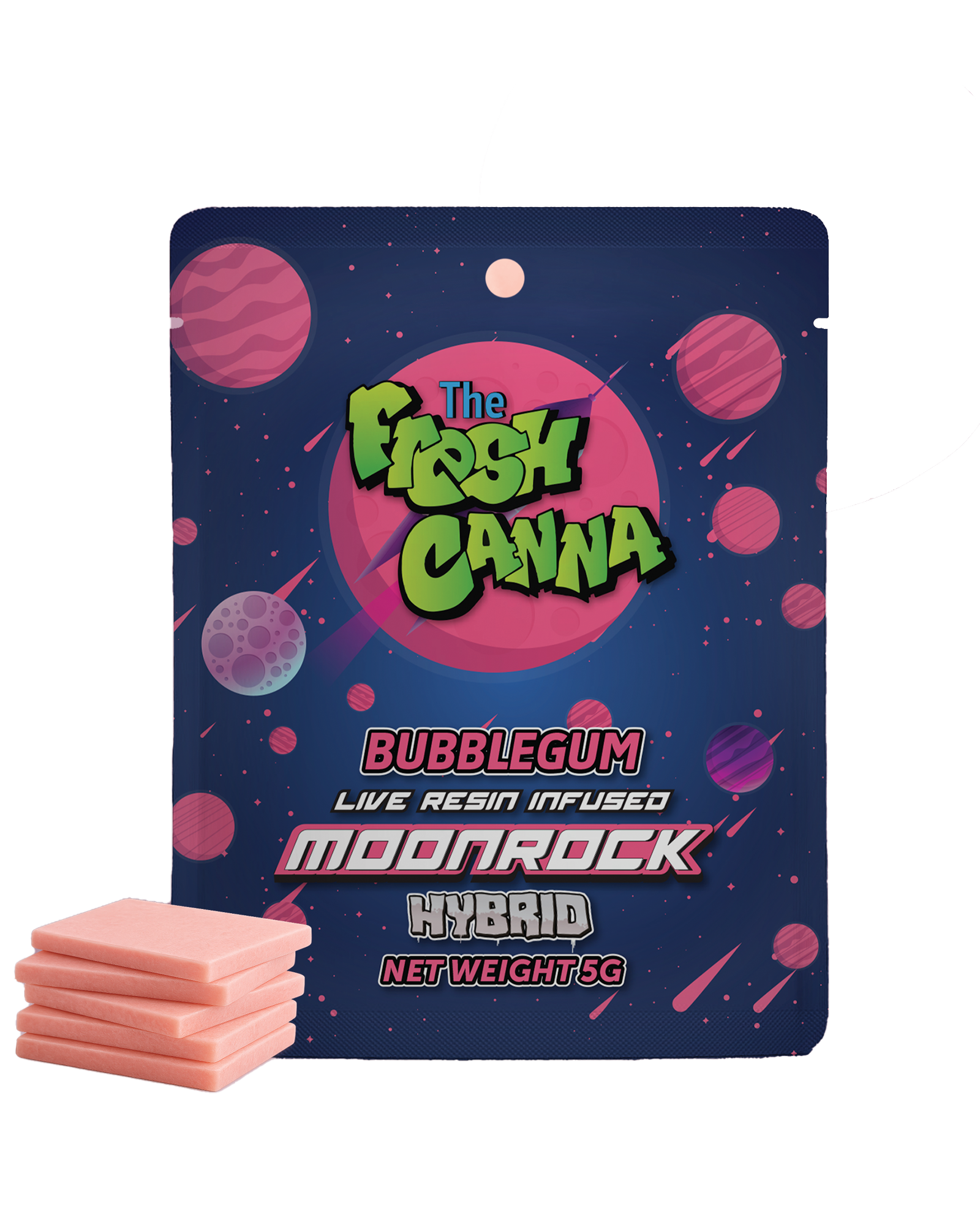 Bubblegum Moonrocks 5g, 1 of 1