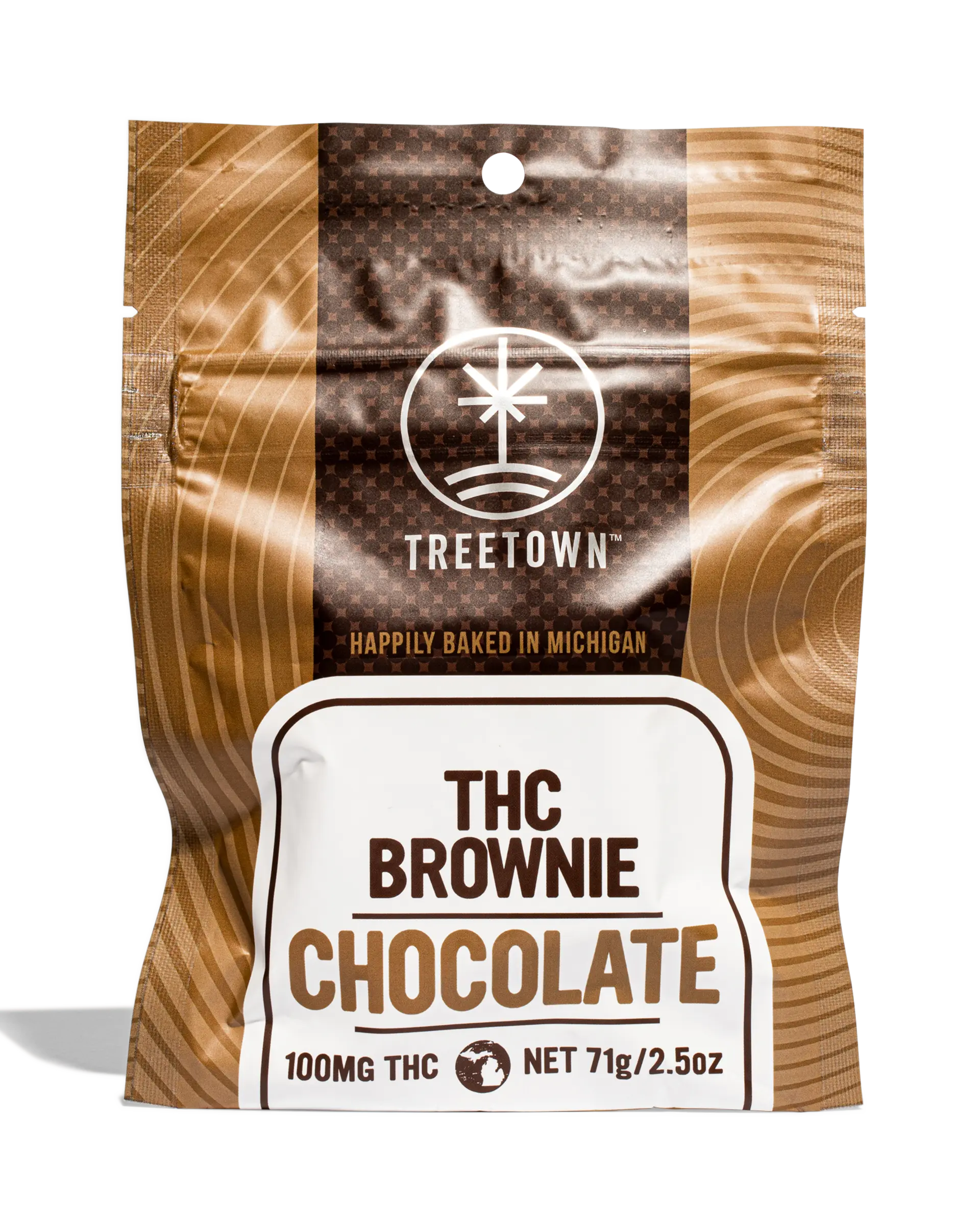 Brownie Square 100mg, 1 of 3