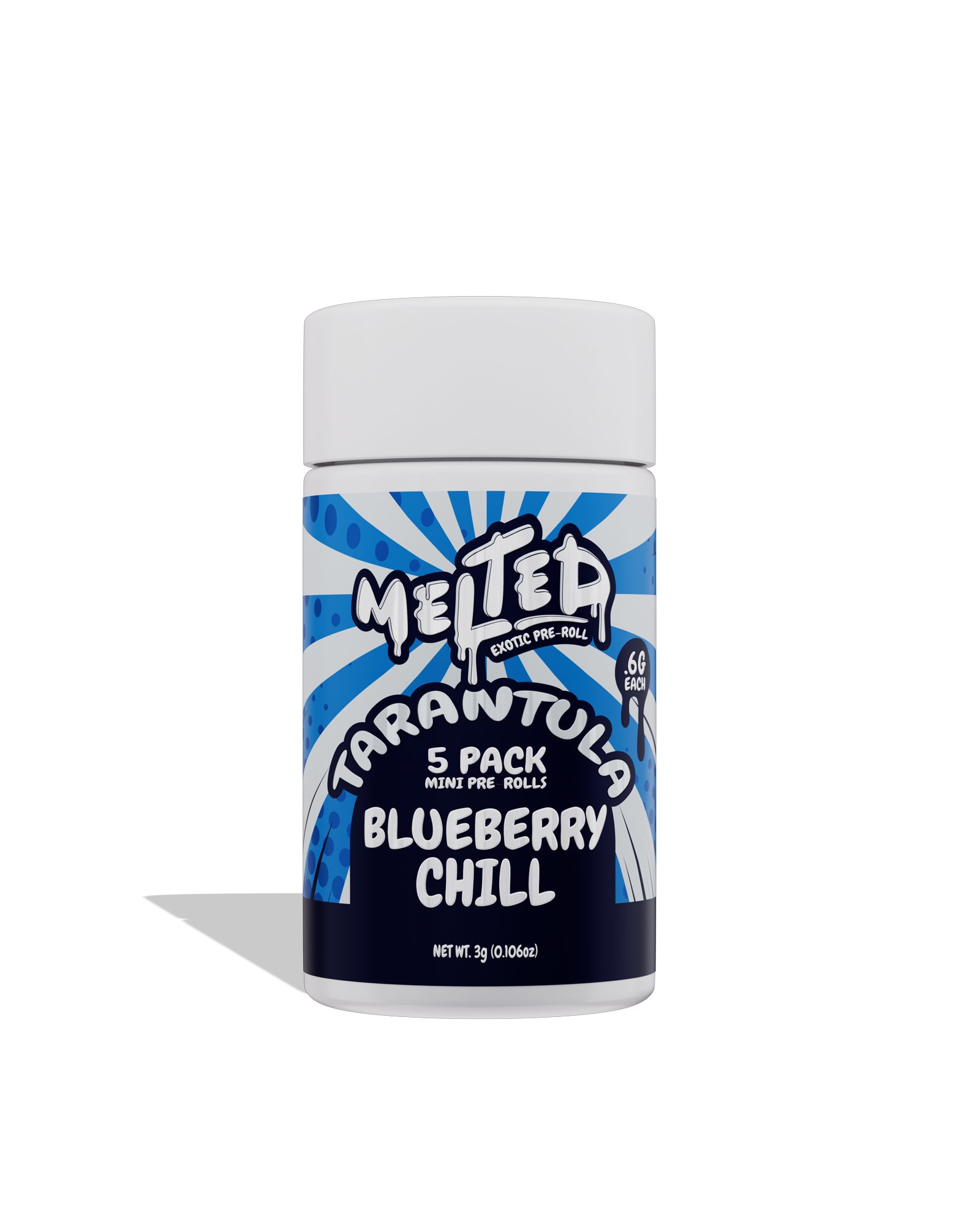 Blueberry Chill Tarantula Infused Preroll 5-pack, 1 of 1