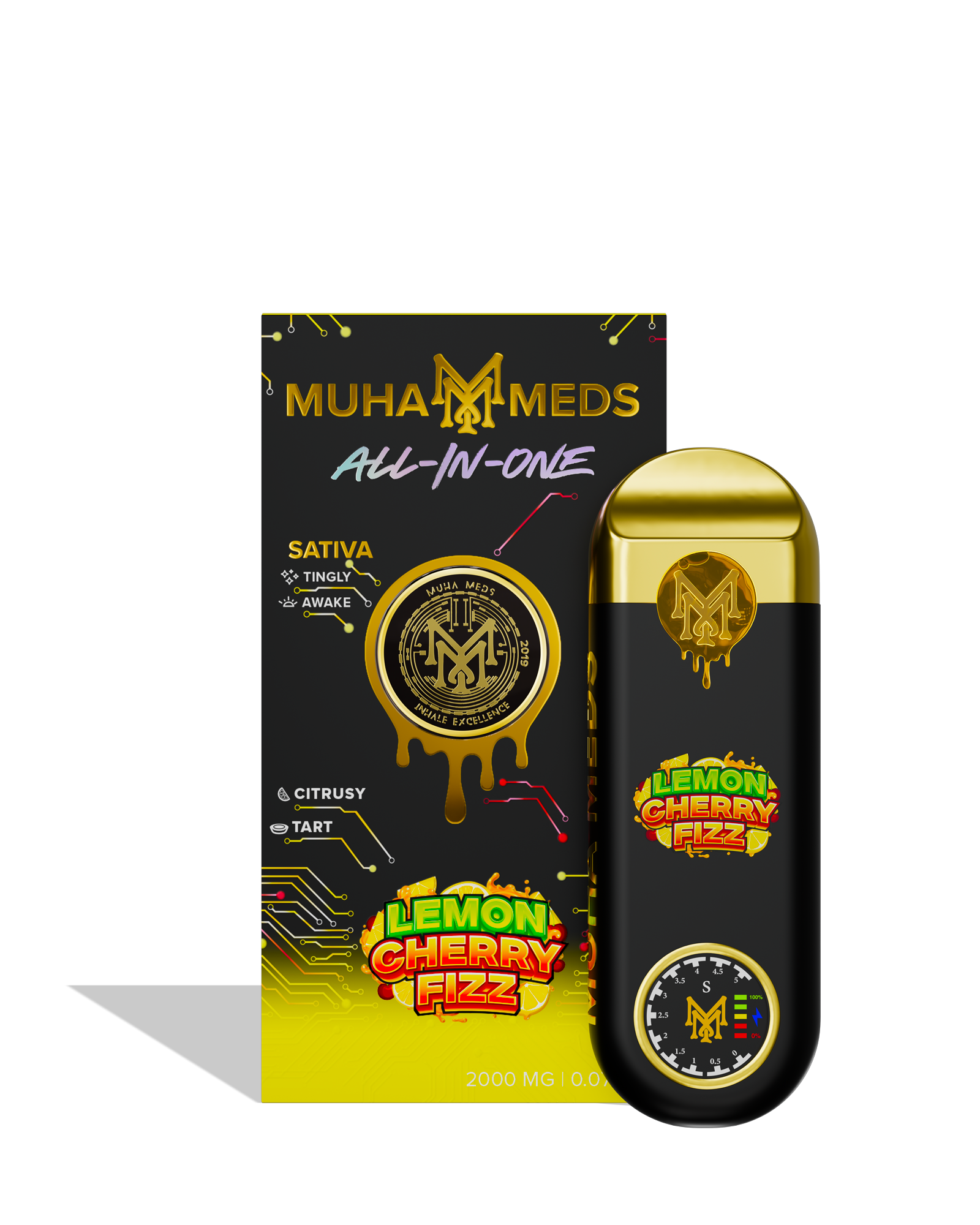 Lemon Cherry Fizz Disposable Cart 2g, 1 of 1
