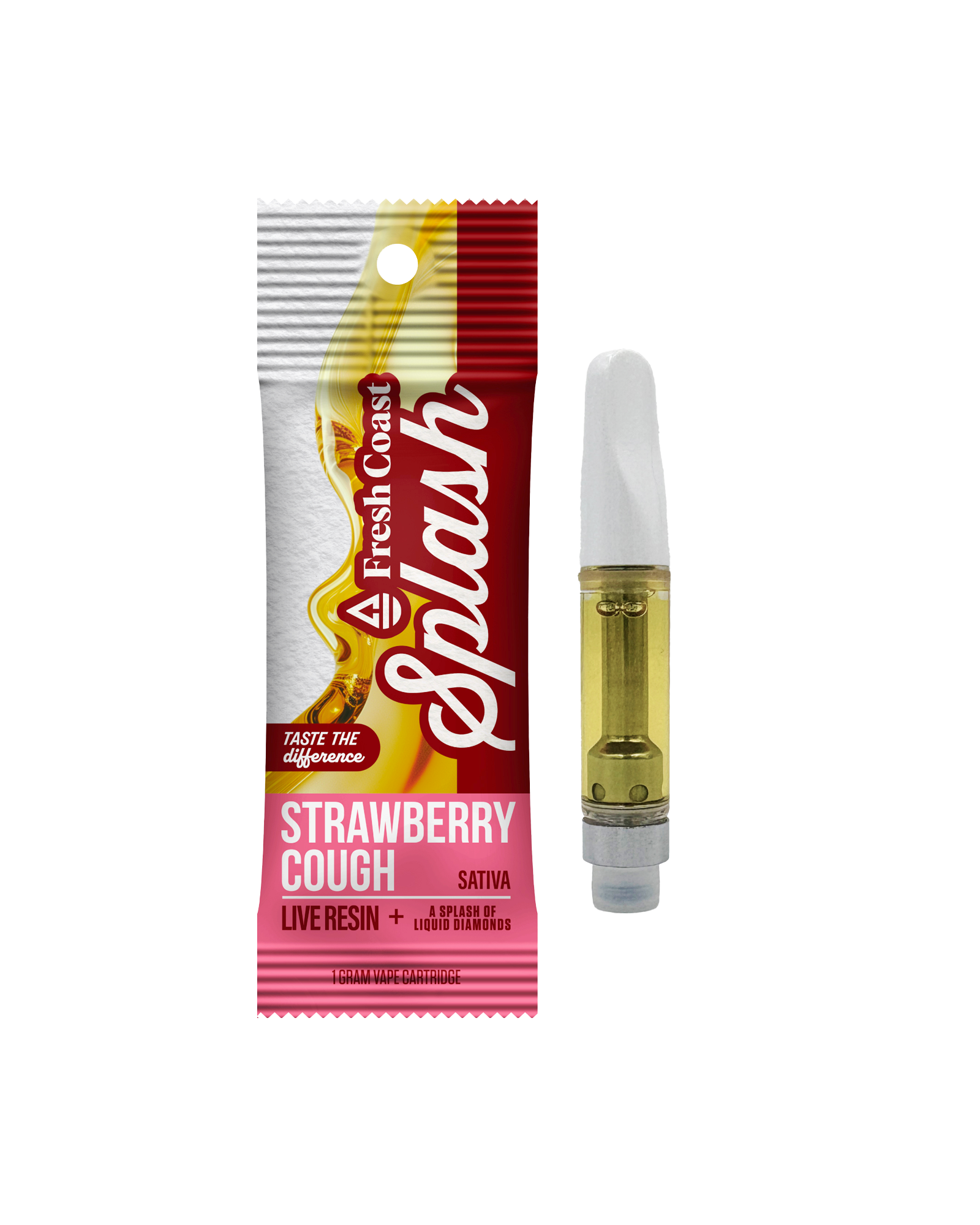 Strawberry Cough Live Resin Cart 1g, 1 of 1