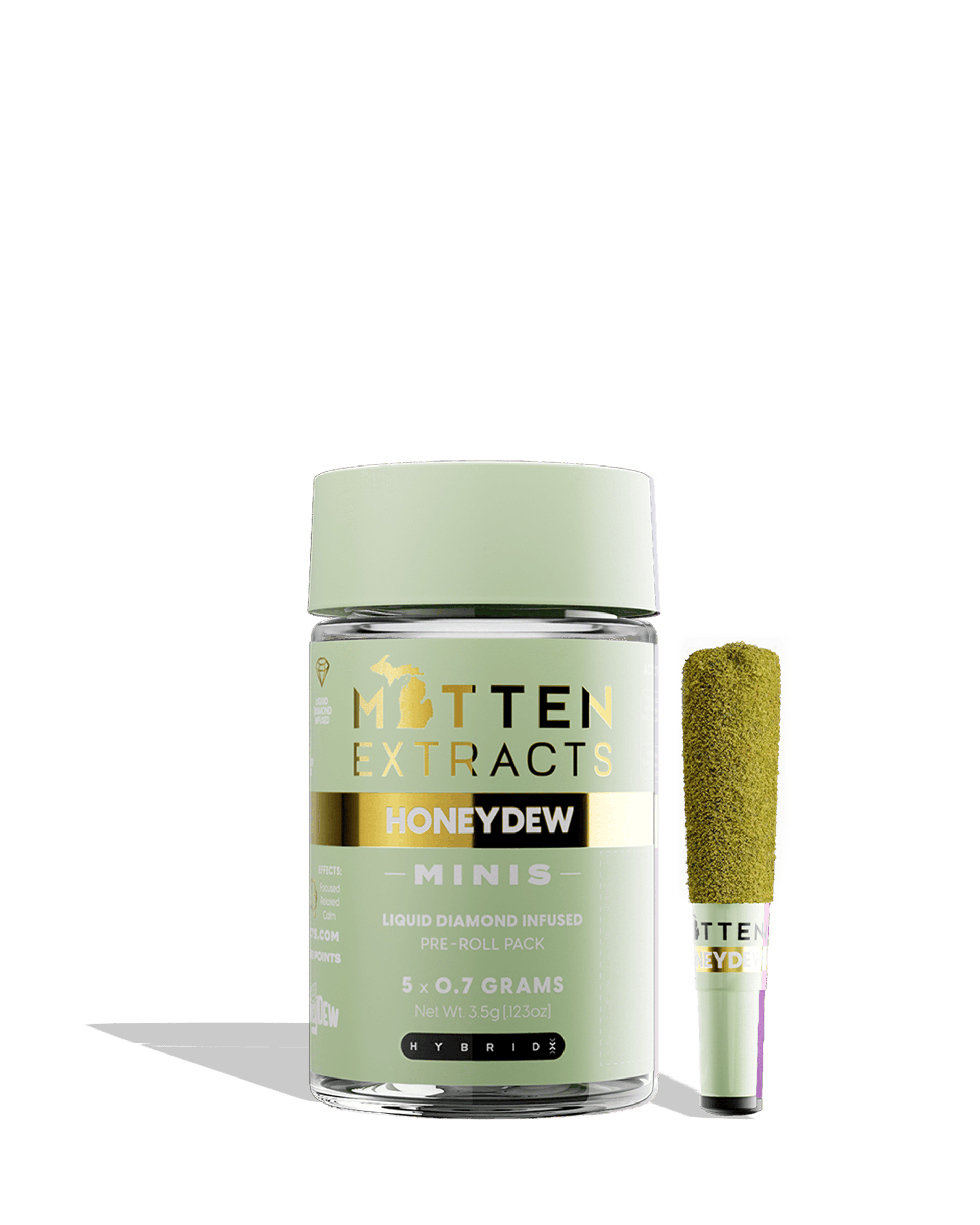 Honeydew Infused Preroll 5-pack