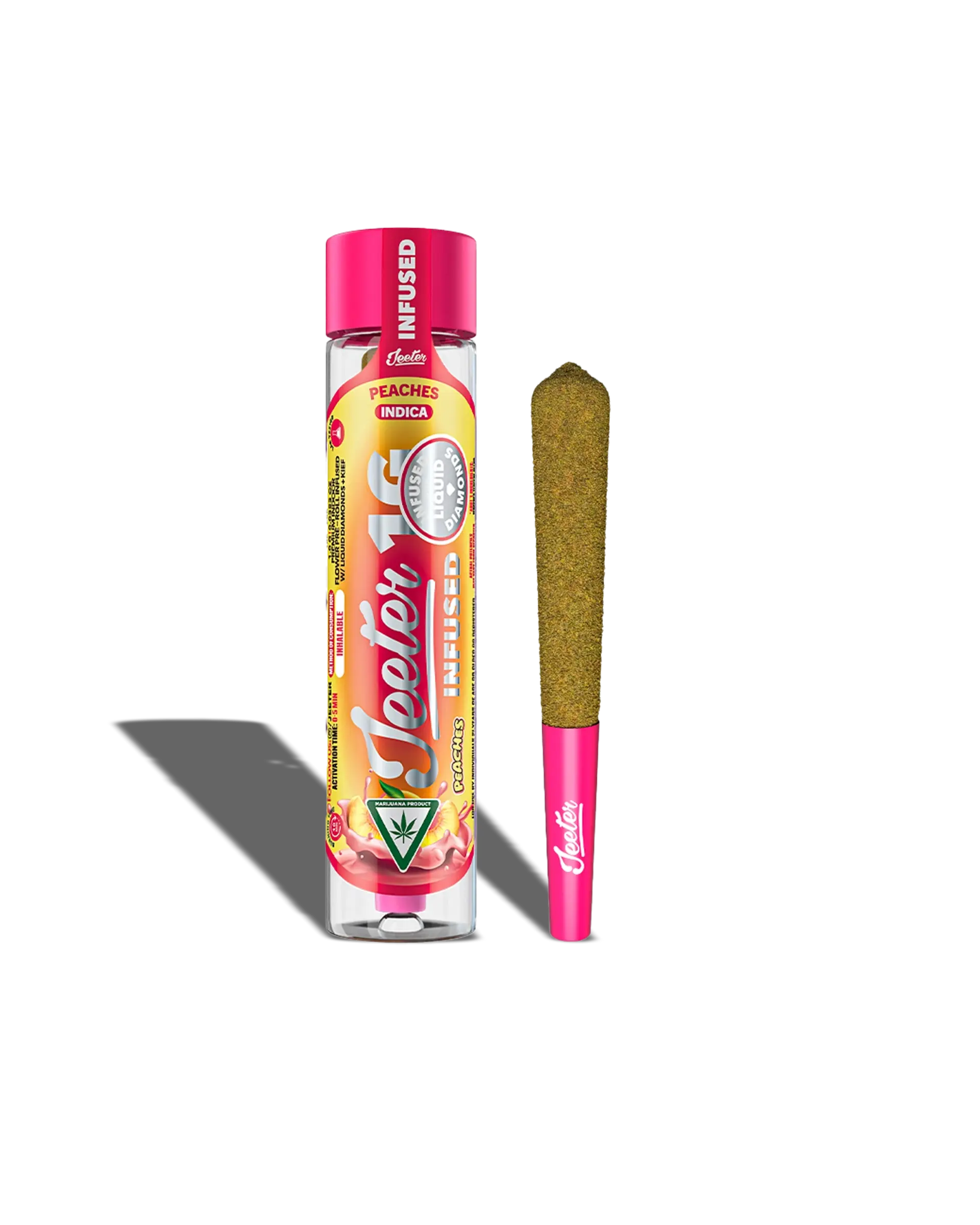 Jeeter Peaches Infused Preroll 1g