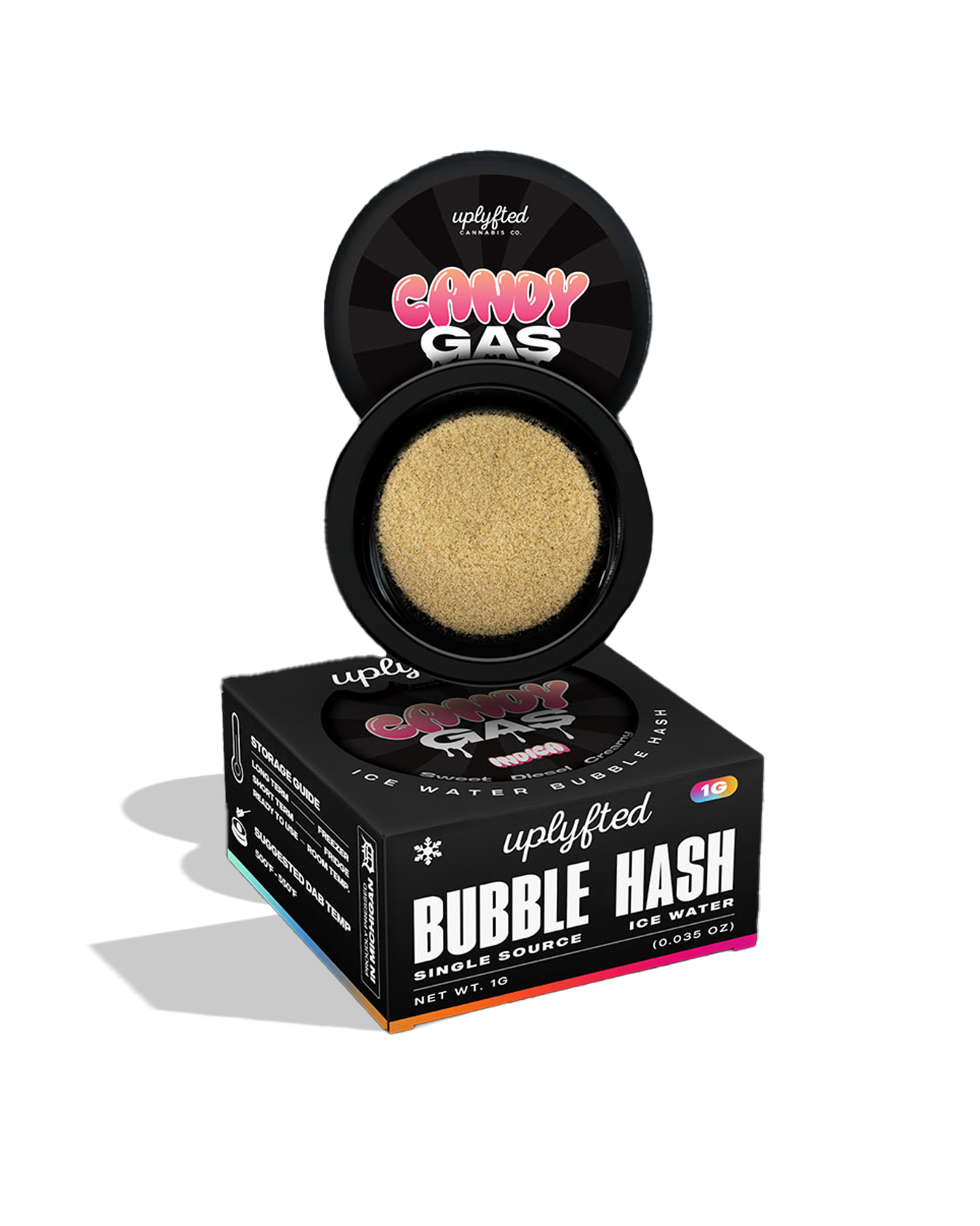 Candy Gas Bubble Hash 1g, 1 of 1