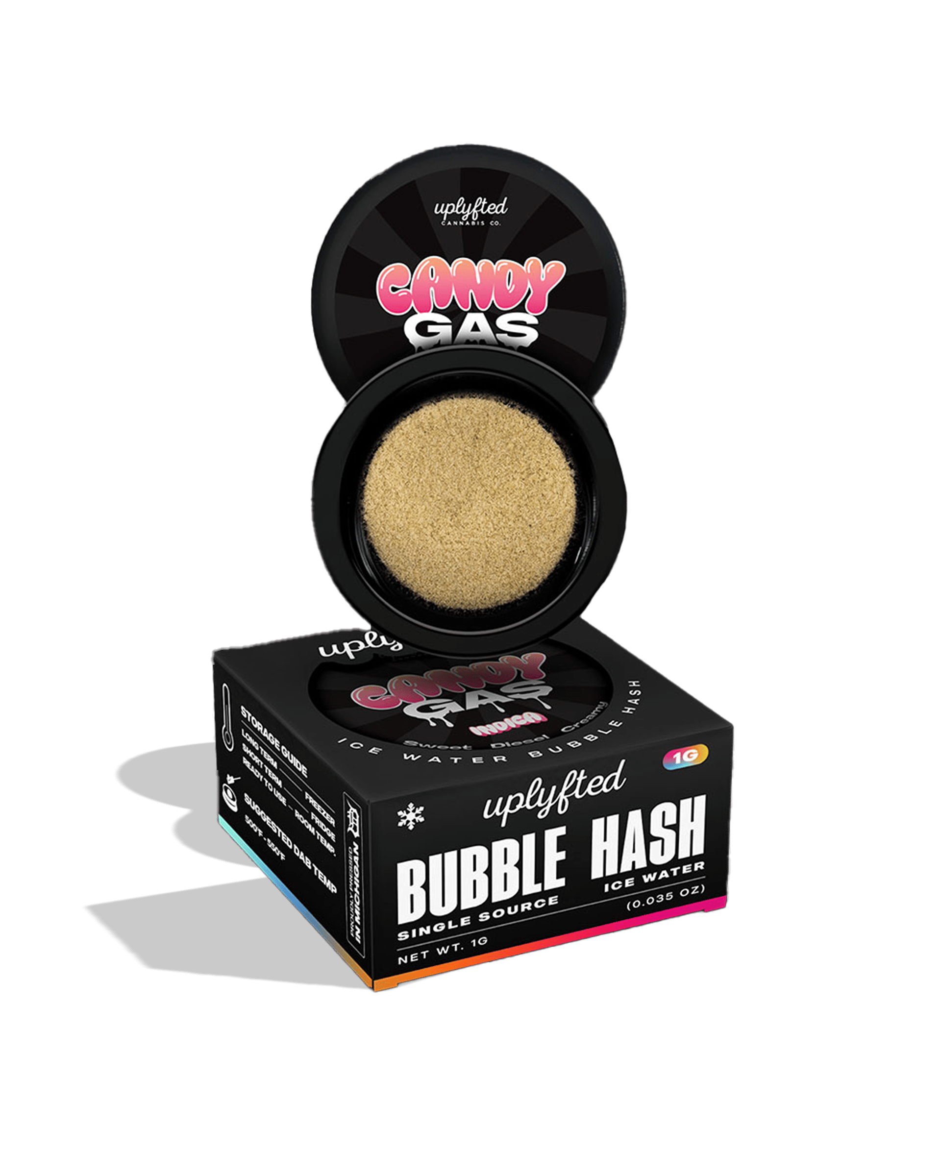 Candy Gas Bubble Hash 1g