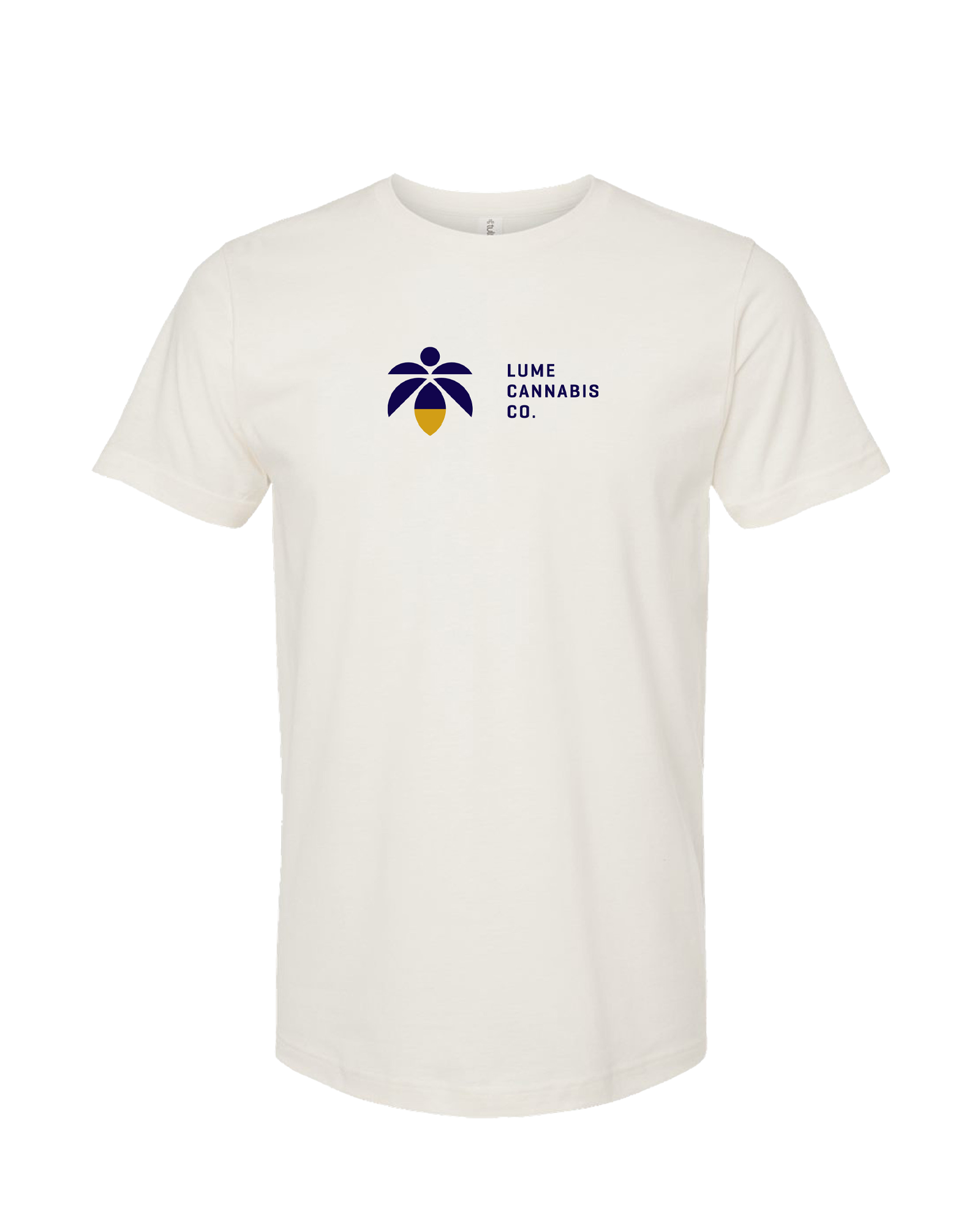 Lume Cannabis Stacked Tshirt - White (M), 1 of 1
