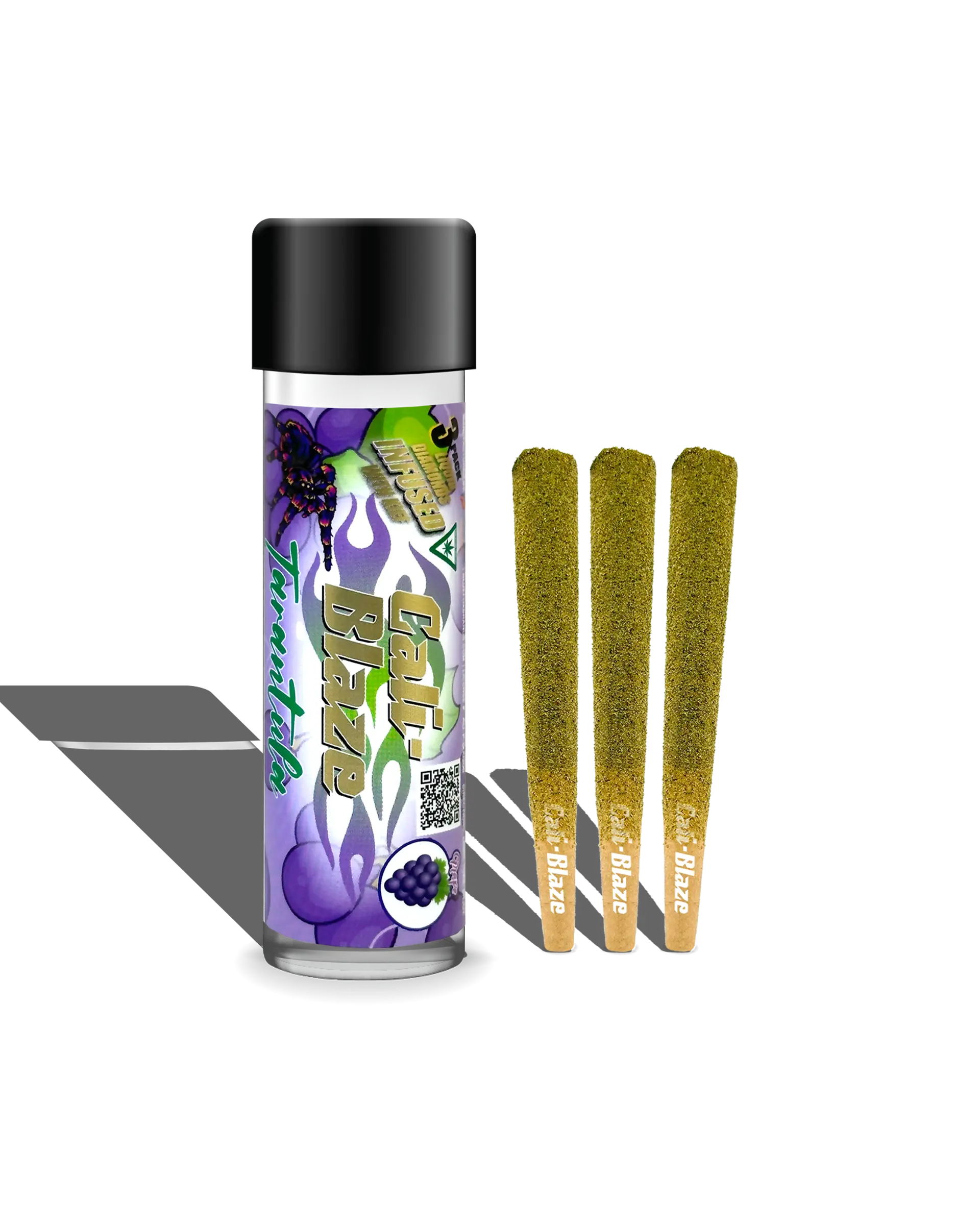 Grape Liquid Diamond Infused Preroll 3-pack