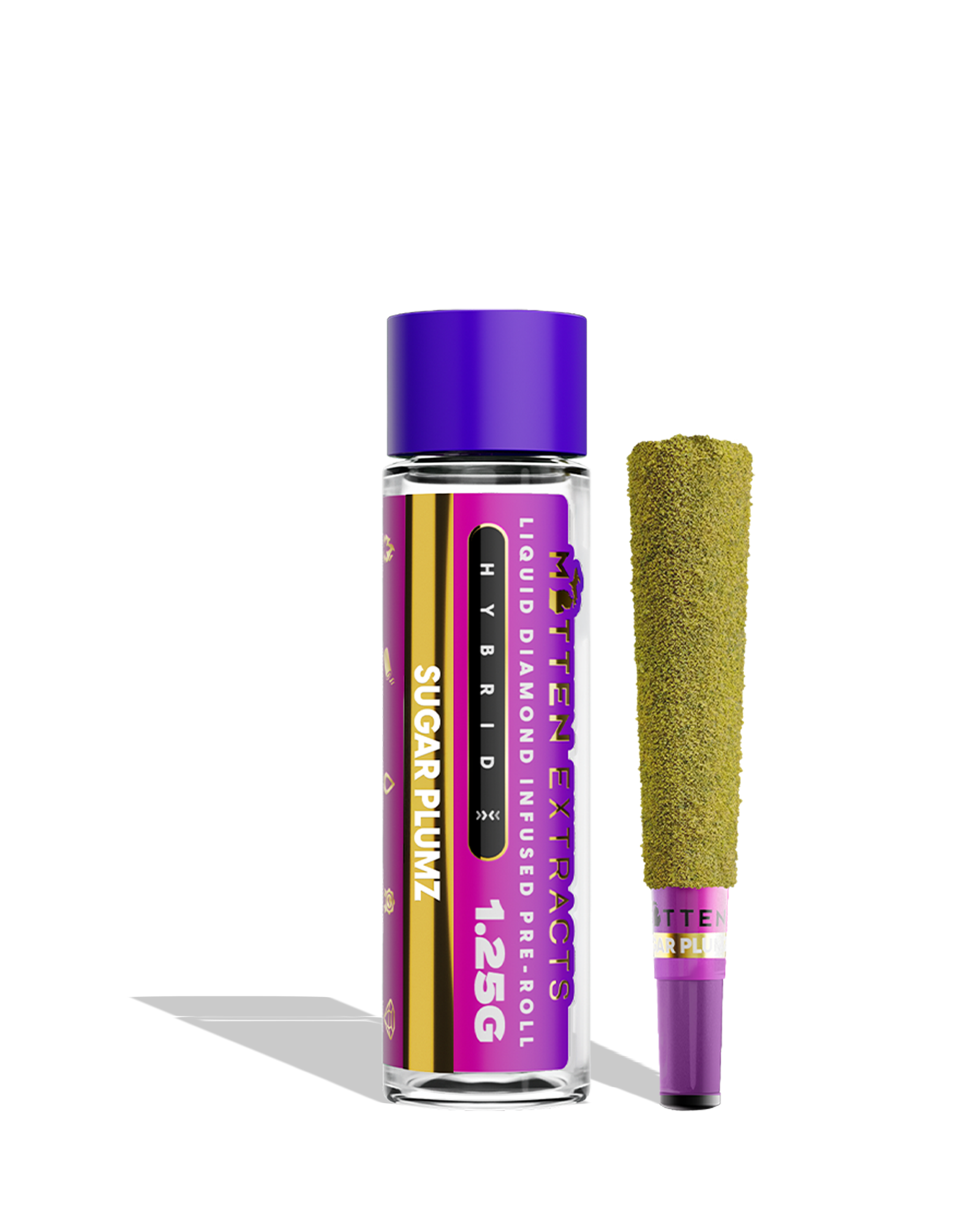 Sugar Plumz Infused Preroll 1.25g, 1 of 1