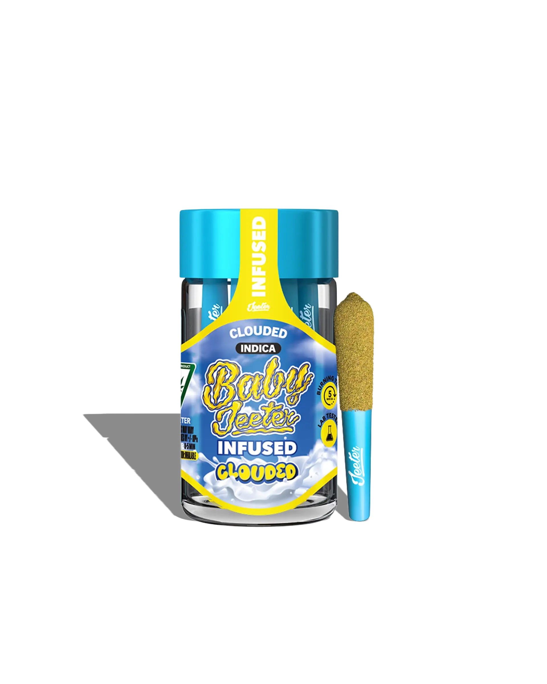 Baby Jeeter Clouded Infused Preroll 5-pack
