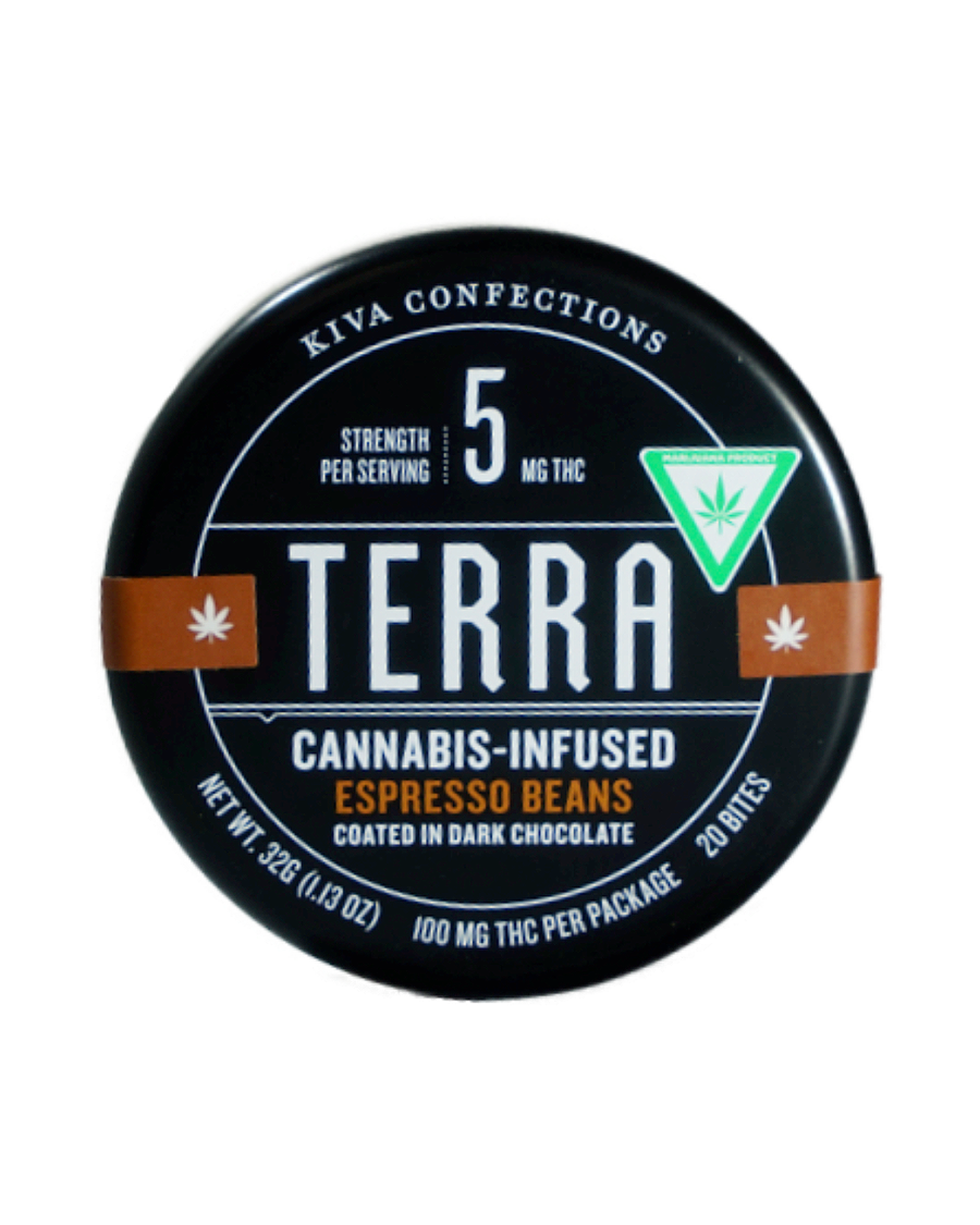 Espresso Bean Terra Bites 20x5mg