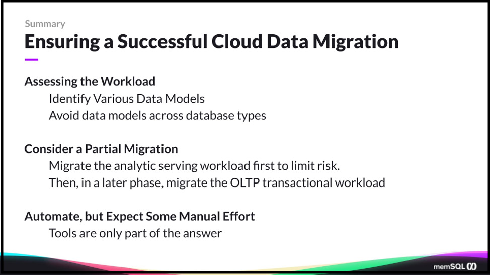 Ensuring A Successful Cloud Data Migration – Webinar Recap 2 Of 3