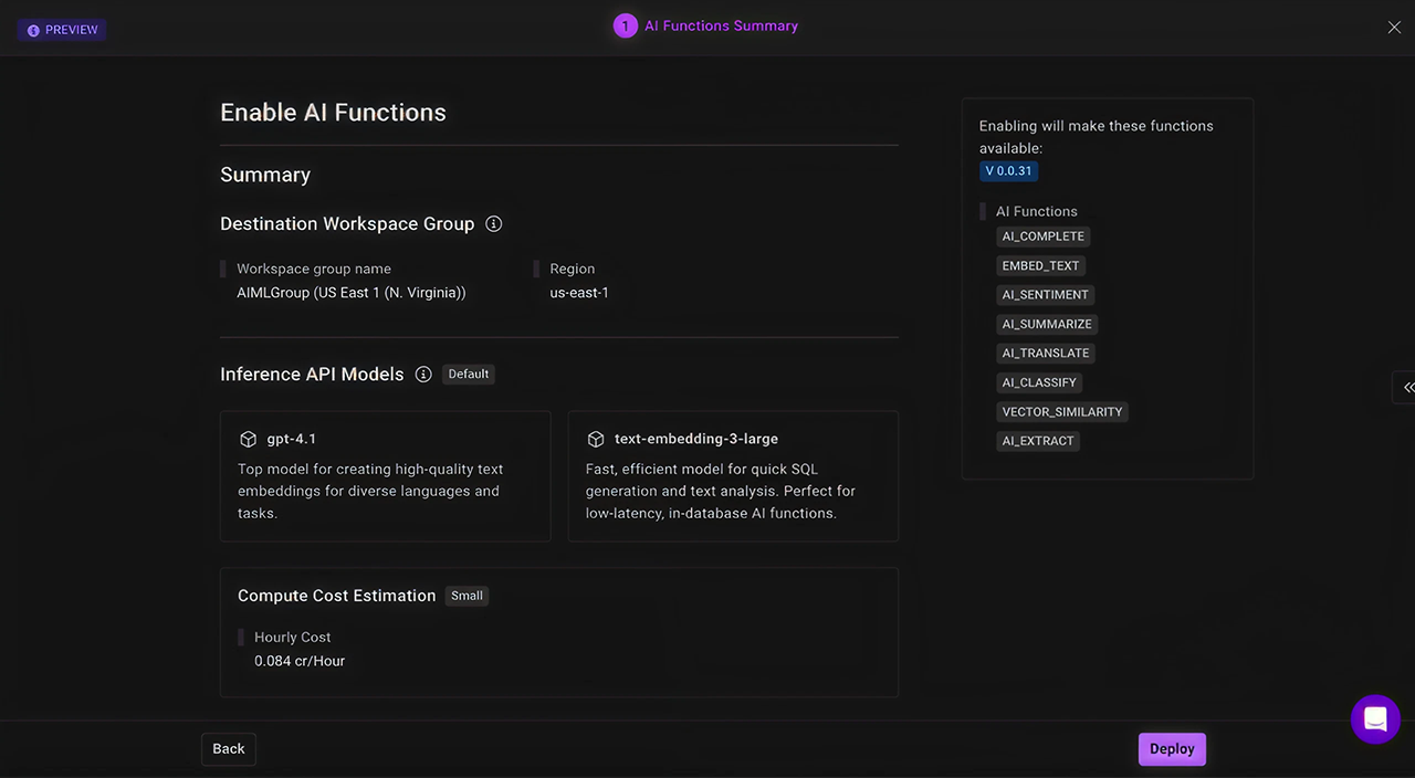 intro to databricks sql ai functions 5 sql ai... AI Functions in SQL | SingleStore – Run Generative AI on Your Data