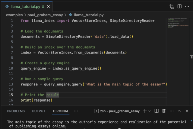 Generative AI: An Absolute Beginner’s Guide to LlamaIndex